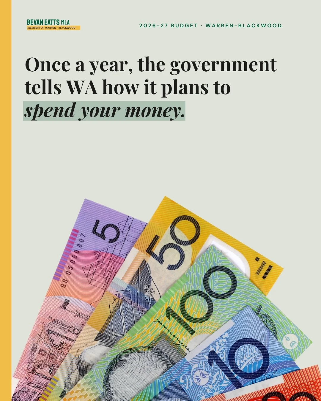 The Budget is handed down once a year. This week is when parliament gets to interrogate it. I&rsquo;ll be in the chamber putting ministers on the record. Follow along live if you want to watch. I&rsquo;ll put the link in my stories.