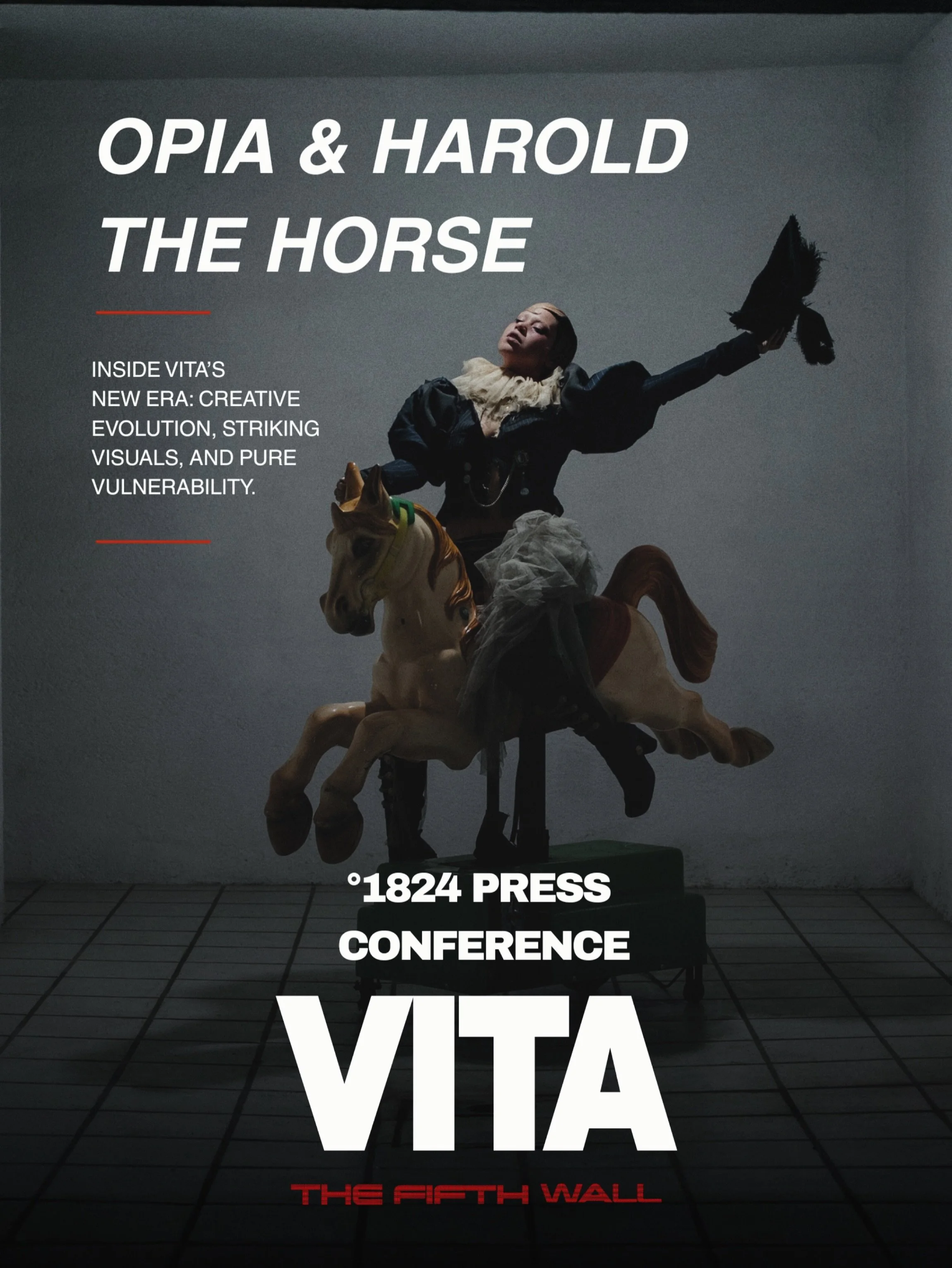 We got to join Vita ahead of her new album OPIA: vulnerability, self-forgiveness, and a horse named Harold. She opened up about radical honesty and letting go of old versions of herself. 

The press conference is in our bio! 🔗

📝: @willxwhit
