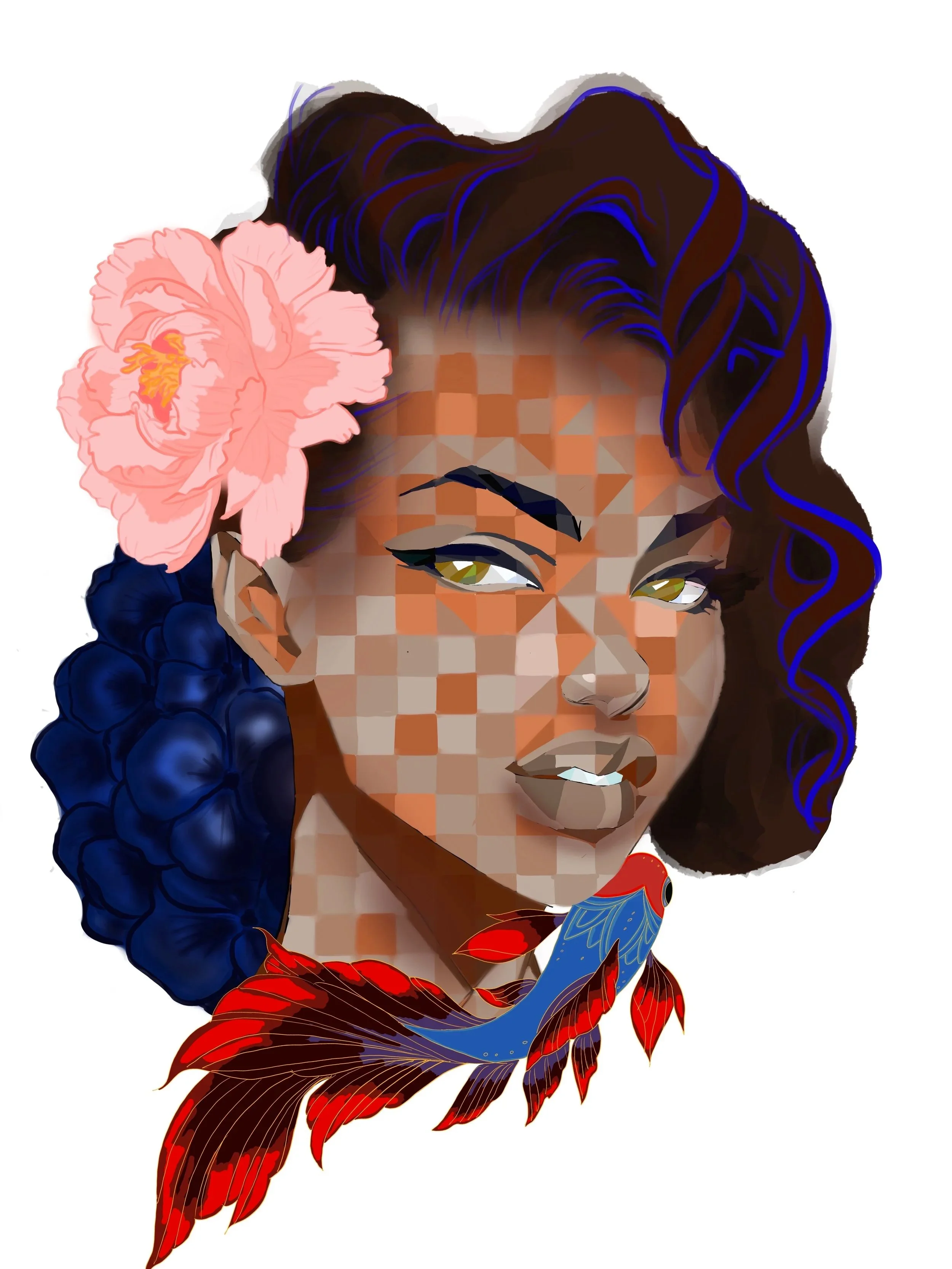 In Fragments Whole- Digital Illustration