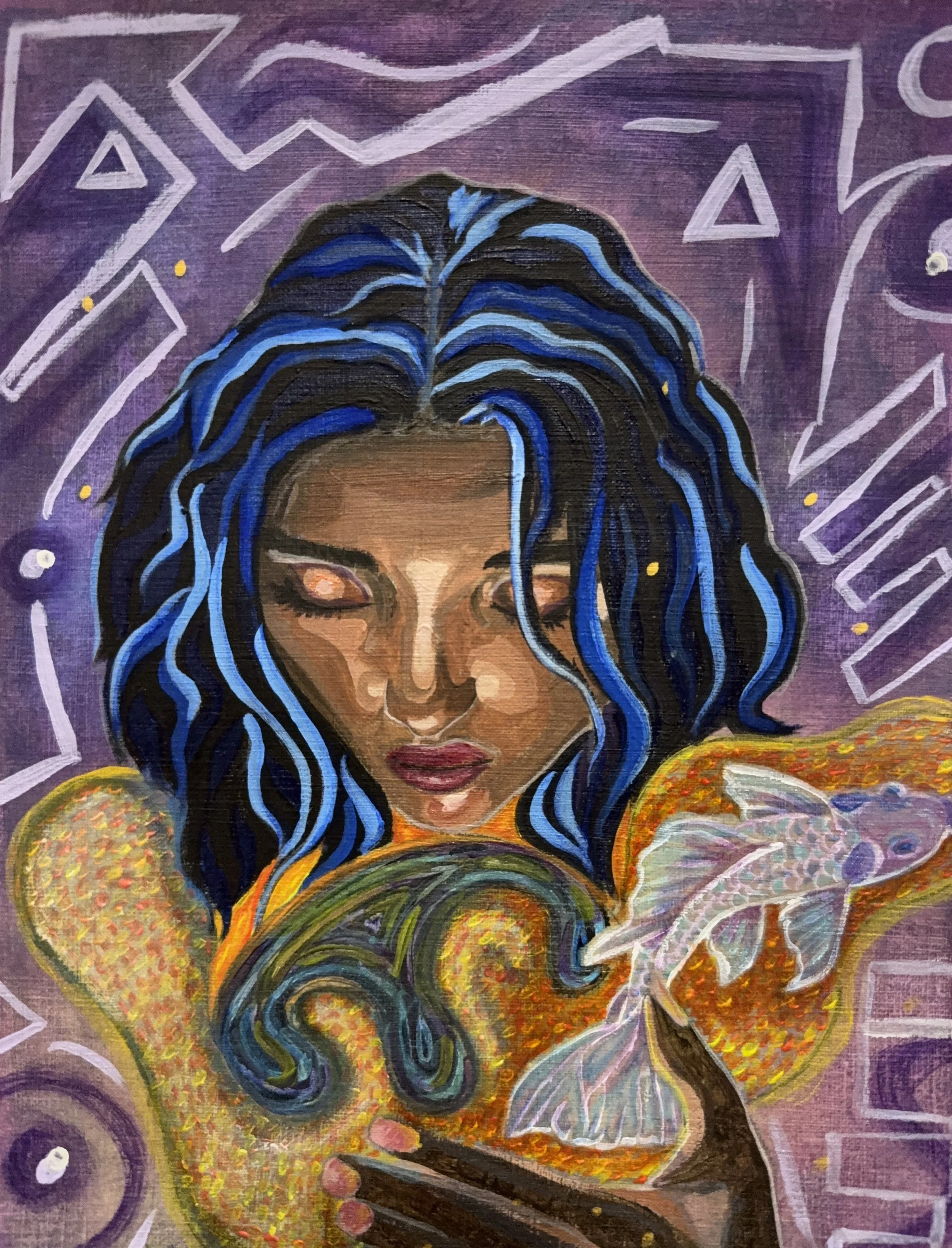 Inner Light explores the coexistence of shadow and light, reminding us that both are necessary and neither diminishes the other.