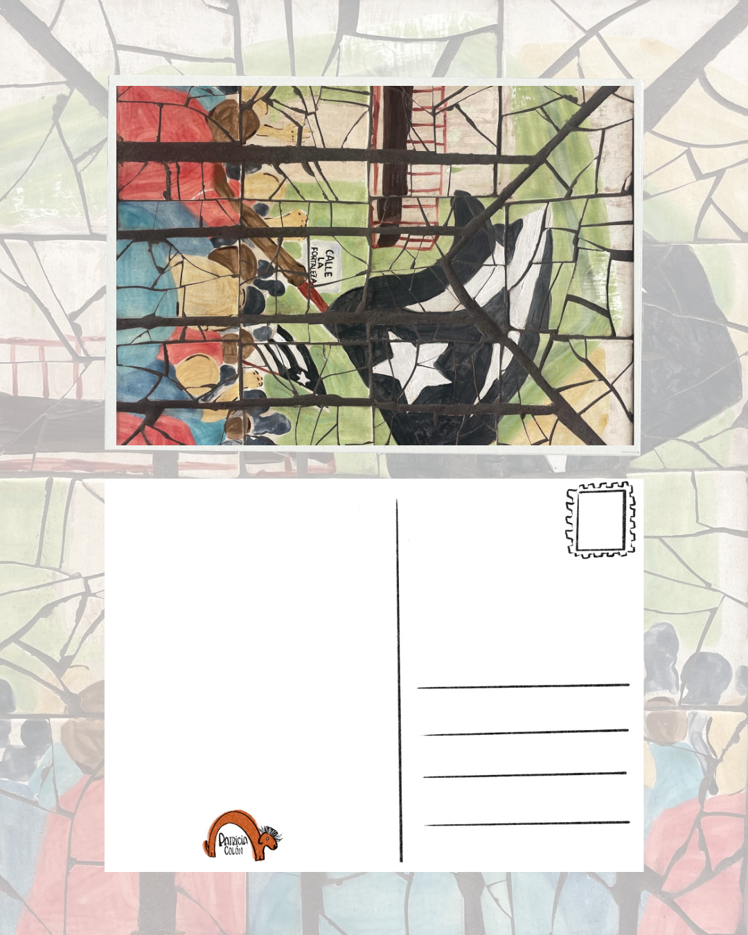 "La Fortaleza" 4x6 Postcard