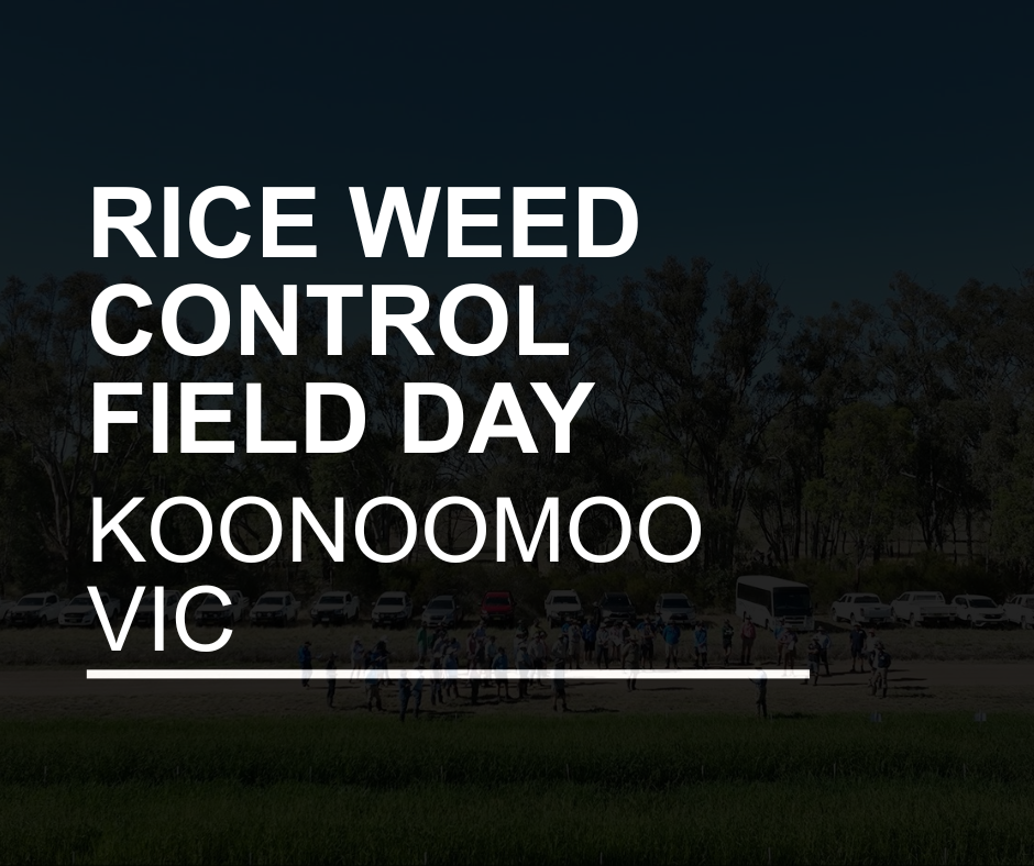 Rice Weed Control Field Day