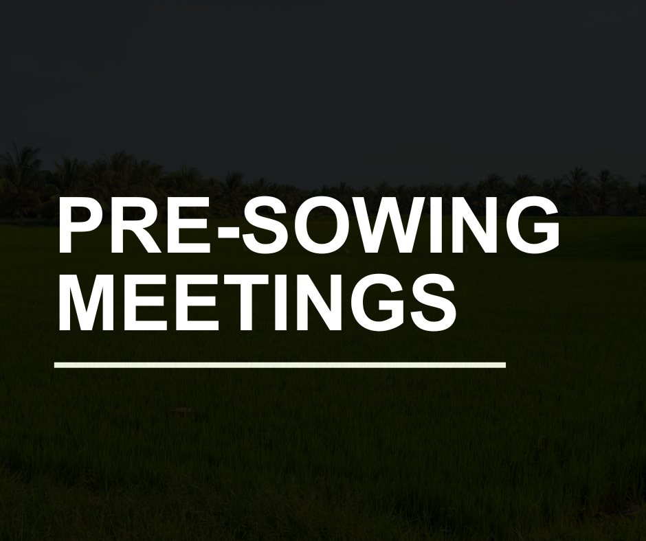 CY27 Pre-Sowing Meetings