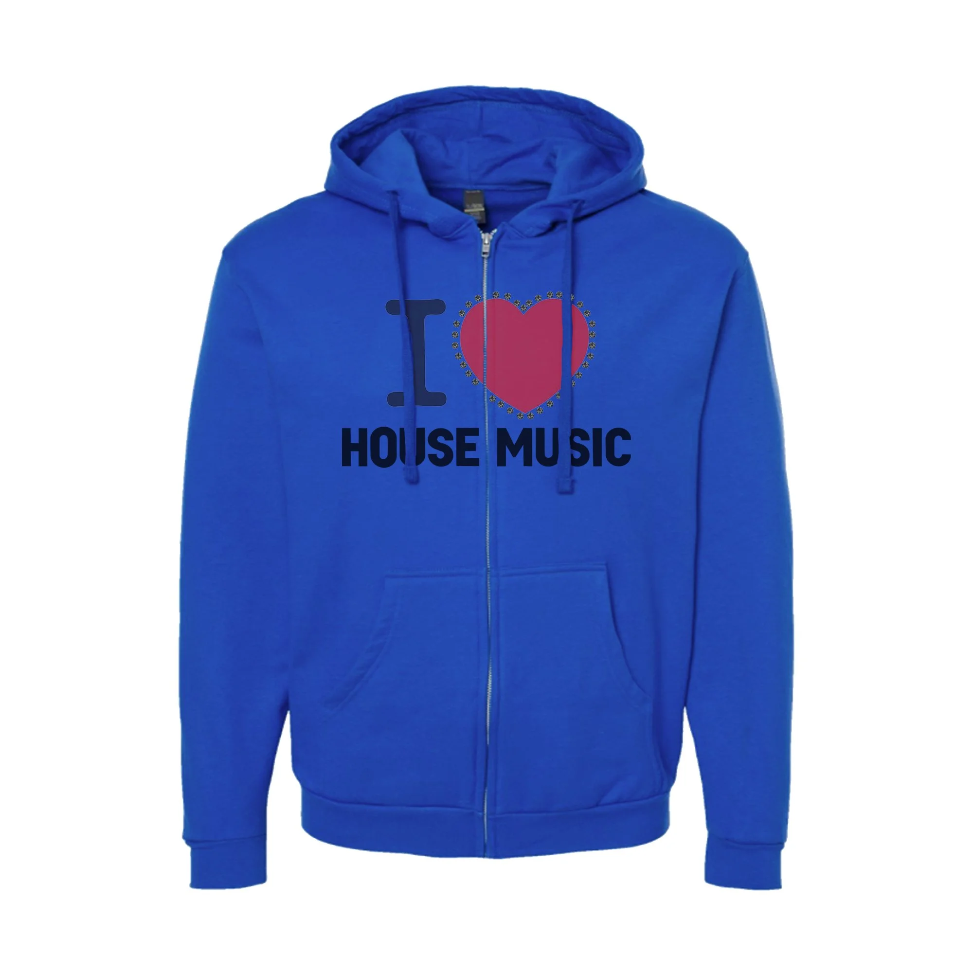 I Love House Music Hoodie