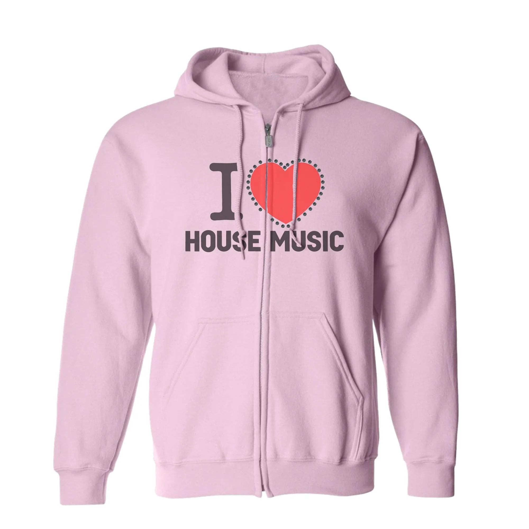 I Love House Music Hoodie