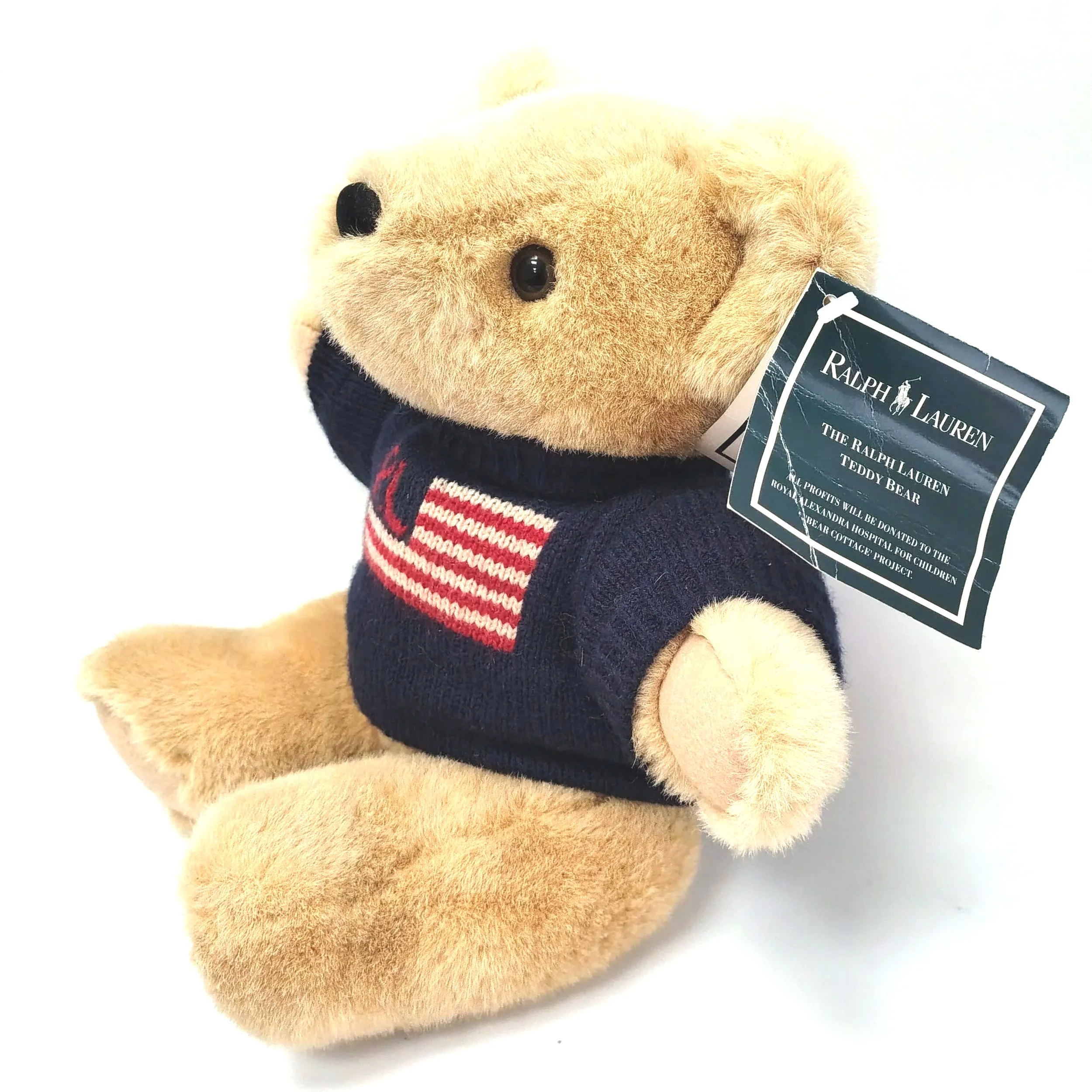 Lawrence  - A Vintage Brand New Ralph Lauren Teddy Bear