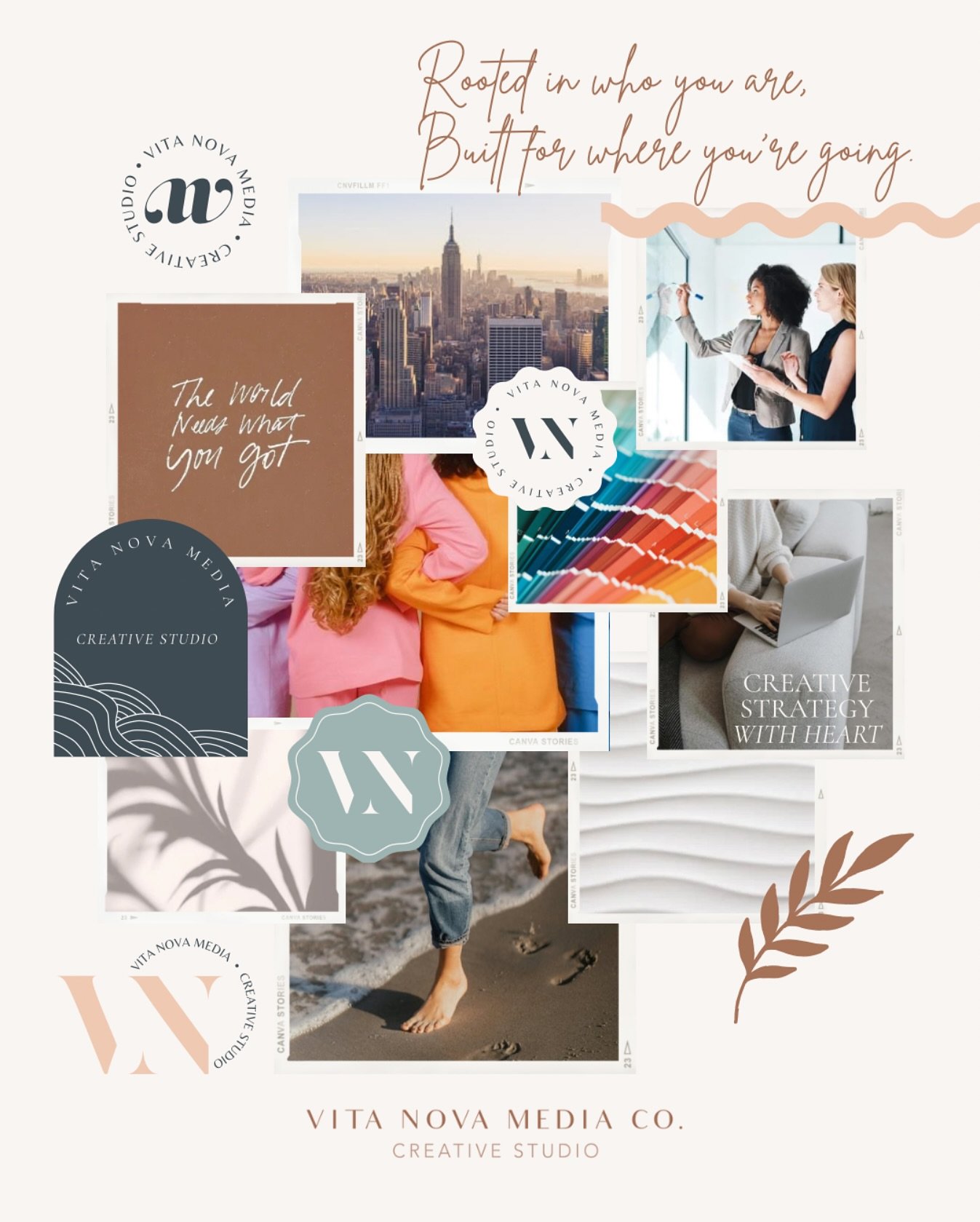 I used to believe my brand had to look a certain way to be taken seriously.

But over time, I realized I&rsquo;m allowed to be both:
&bull; Professional and fun ✨
&bull; Polished and playful 🎨
&bull; Minimal and magnetic 🧲

This board reflects that