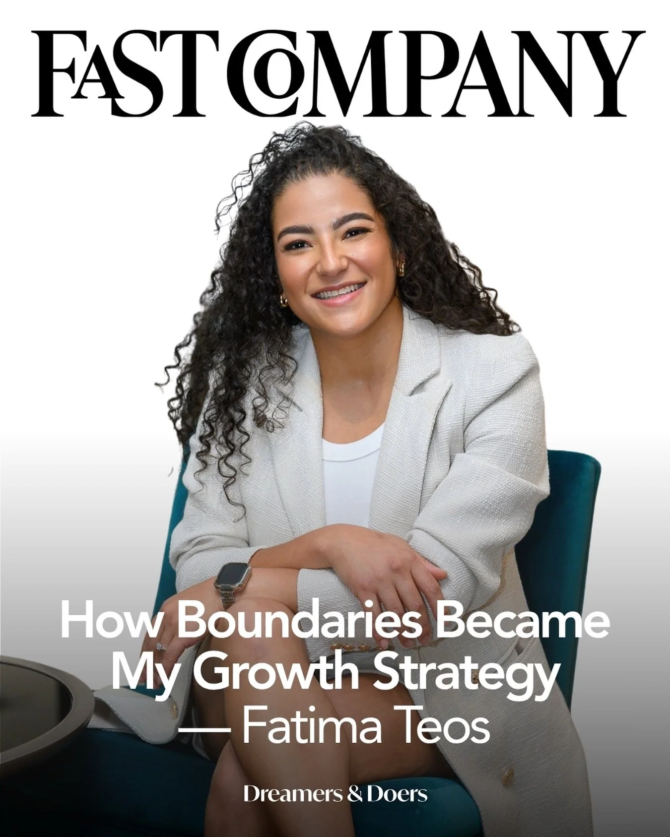 my first solo feature is live on @fastcompany today 🥹

"How to Set Boundaries as a Founder"

I started this piece with the honest truth: I built my business by saying yes to everything. every client, every late-night email, every opportuni