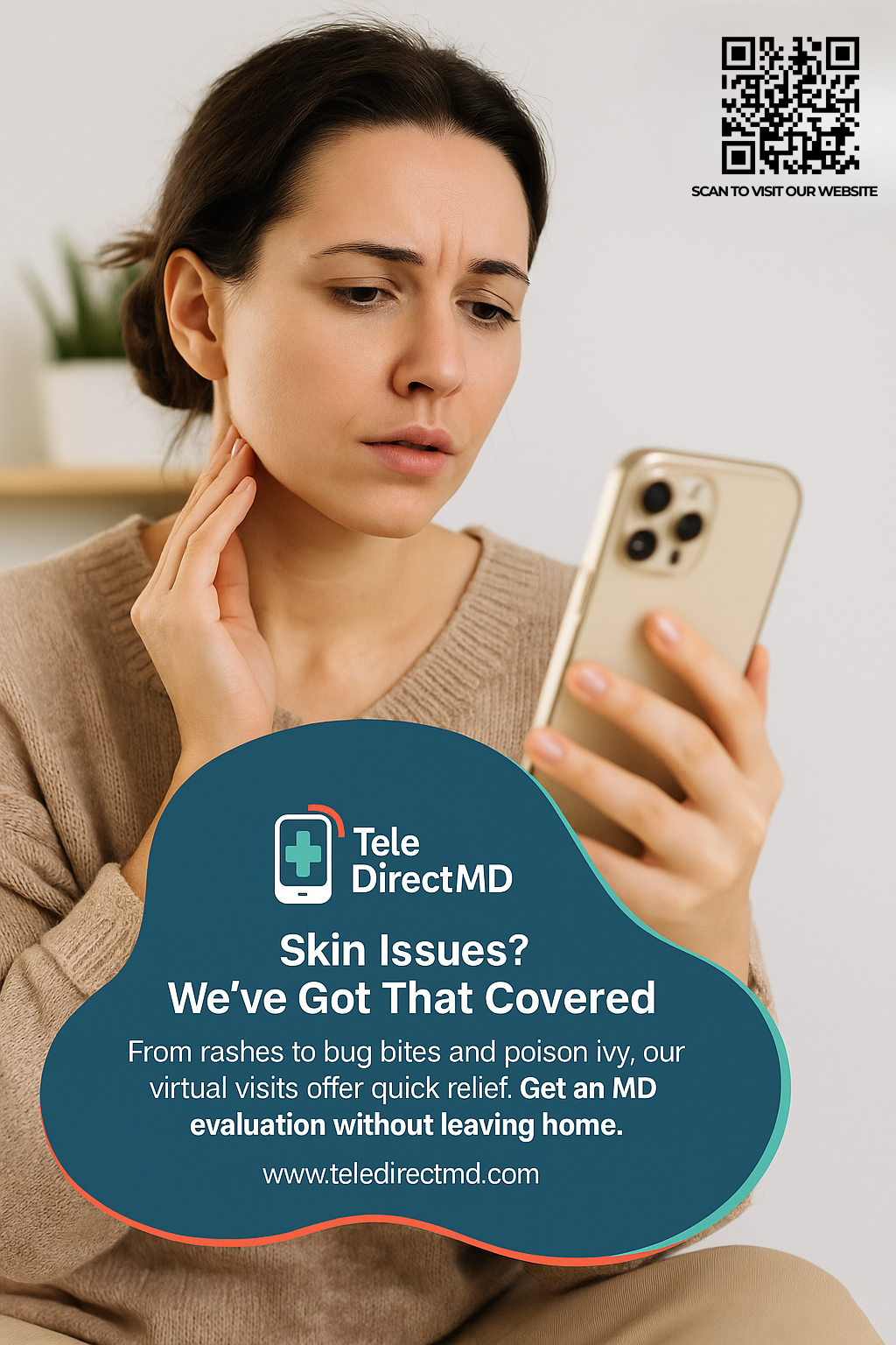 Skin Rashes & Infections Treatment Online — Fast Same-Day Relief