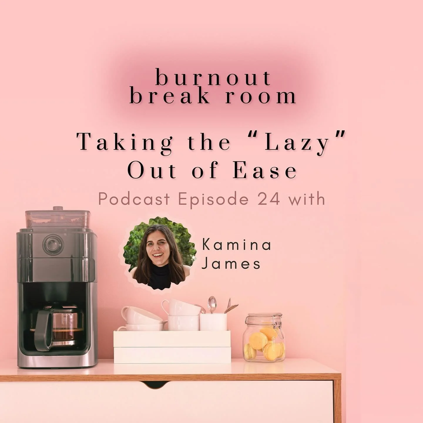 I was on the @burnout.breakroom.podcast and they asked me the best questions I've ever been asked on a podcast interview!?

Including:
✨ We would love to know more about your take on removing the &quot;lazy&quot; from creating purposeful work with ea