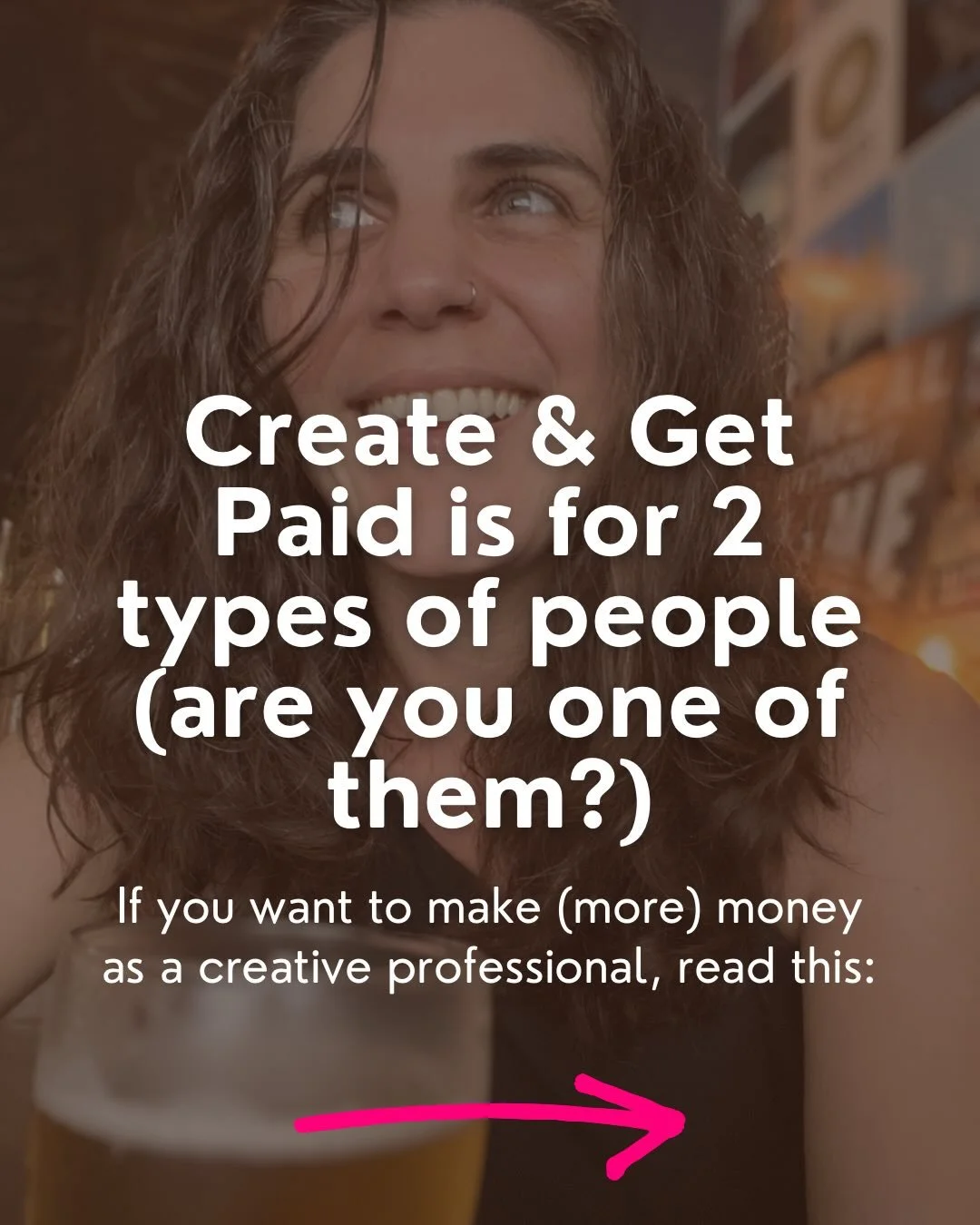 Create &amp; Get paid is 🔥🔥🔥 if a say so myself. I made it for you cause I know what you need. It&rsquo;s what I wish I had when I started my first &ldquo;real&rdquo; creative business 10 years ago. 

It&rsquo;s for&hellip;
🙋🏻&zwj;♀️ Newbie crea