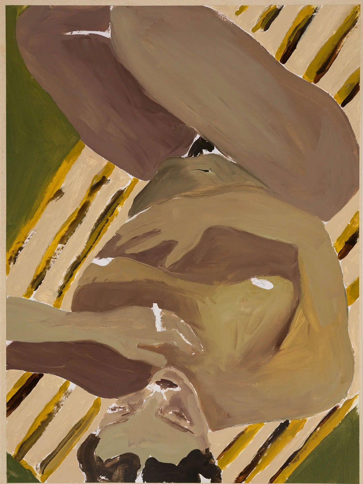 Je n&rsquo;attends pas (&lsquo;I do not wait&rsquo;) by French American artist Anouk Aumont. The calm confidence of a self-assured woman. 🤍 Available to collect now.