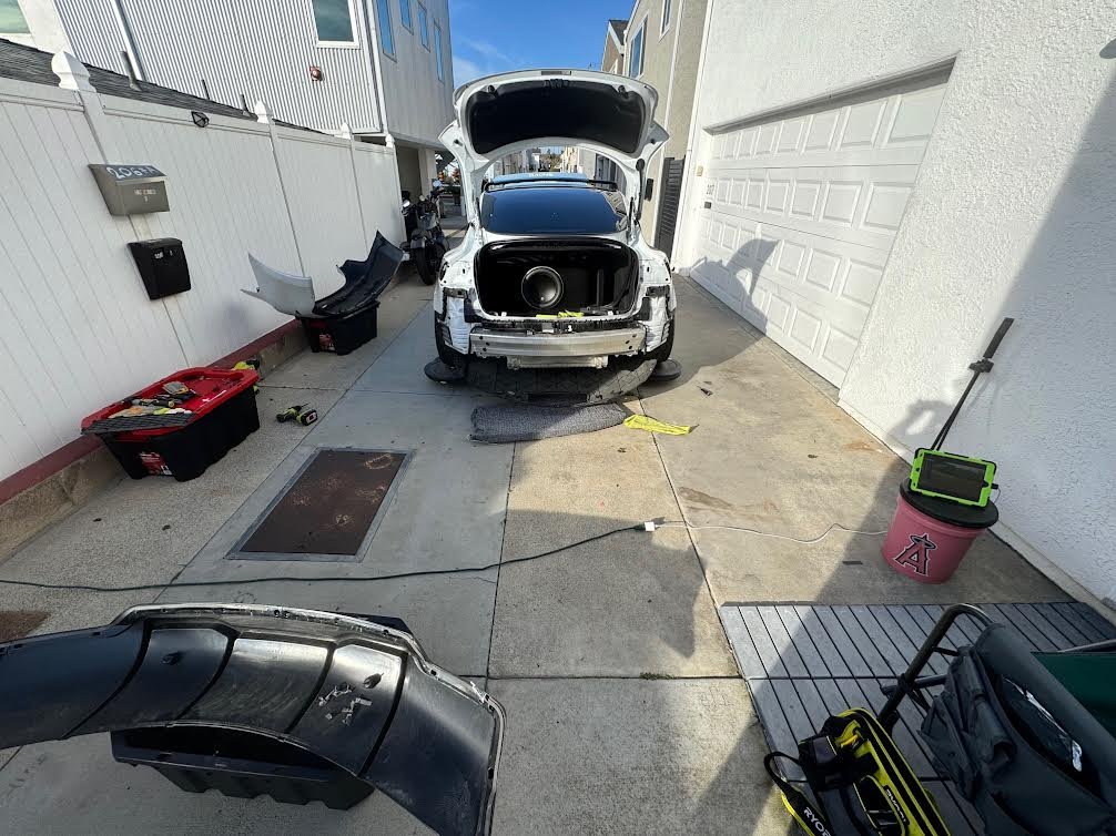 CAZZPRR Rear Bumper Replacement
