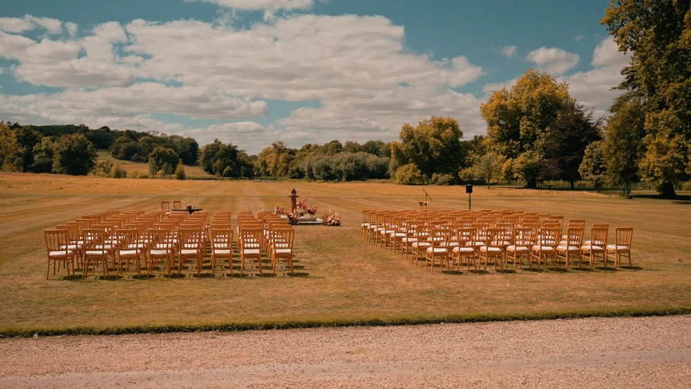 Avington Park outdoor ceremony