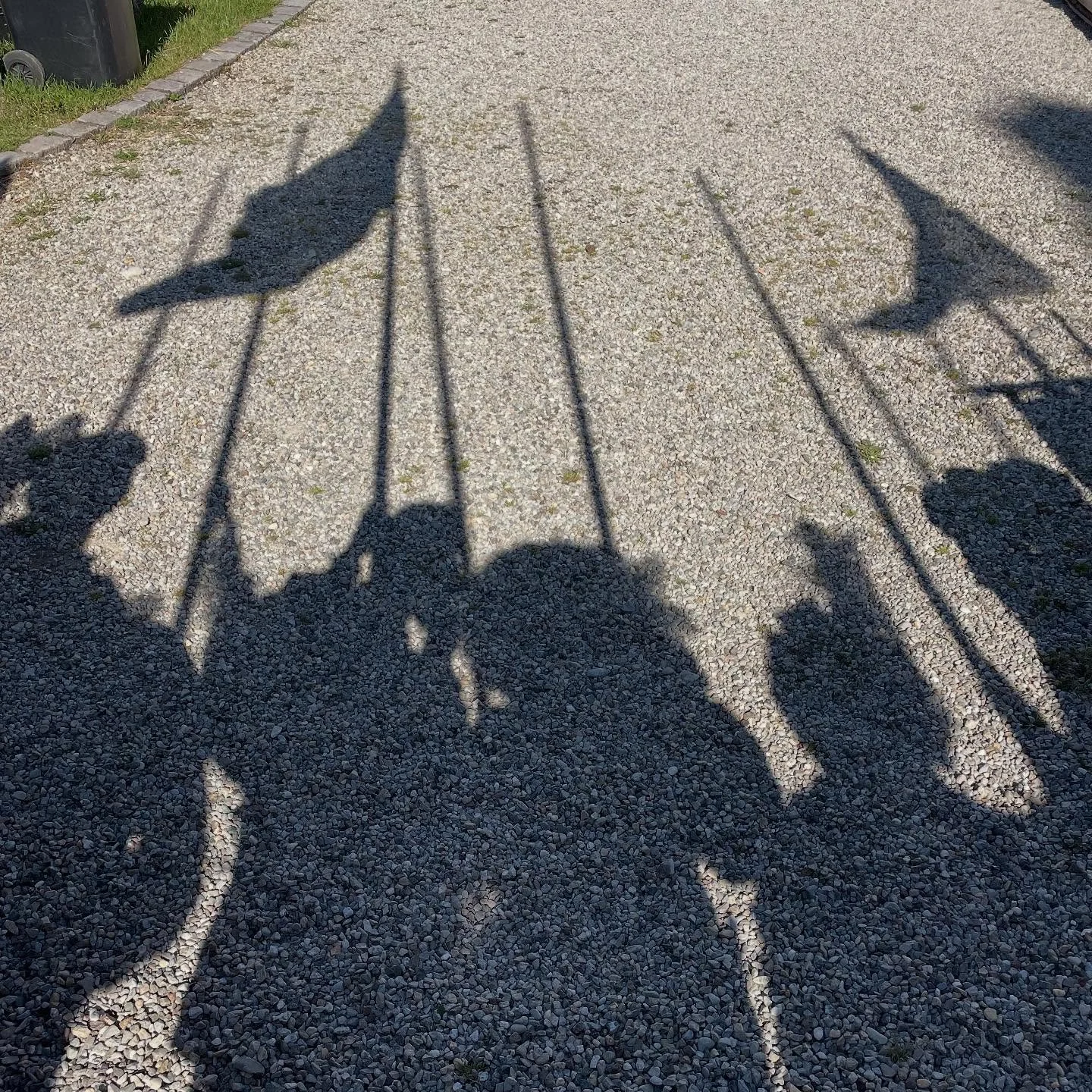 And&auml;chtiges Licht- und Schattenspiel! Spie&szlig;e, Federn, Fahnen. Eine kurze Verschnaufpause und Zeit diese Momentaufnahme festzuhalten. 🥰

In einer Woche beginnt &uuml;brigens der mehrt&auml;gige Aufbau f&uuml;r das Neuburger Schlossfest. Wi