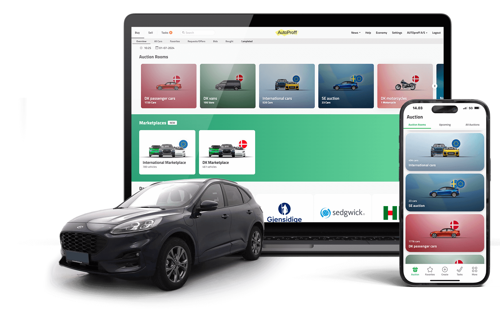 Auction platform AutoProff