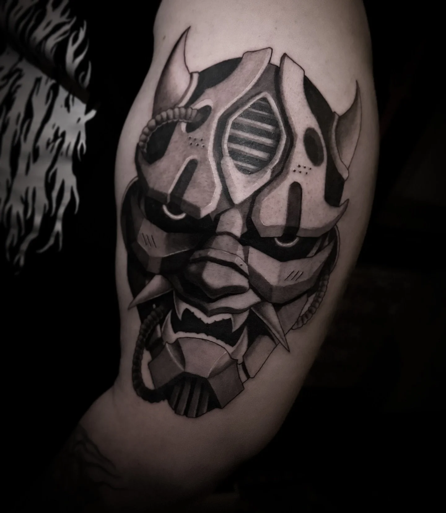 Cyber hannya done at the Sydney Tattoo expo a few weeks ago
⁣-
-
-
-
-
-
#tattoos #tattoo #tattoosketch #tattoodesign #drawing #japaneseink #irezumicollective #blackworkers #darkart #bishoprotary #vladbladirons #darkartists #blxckwork #blackwork