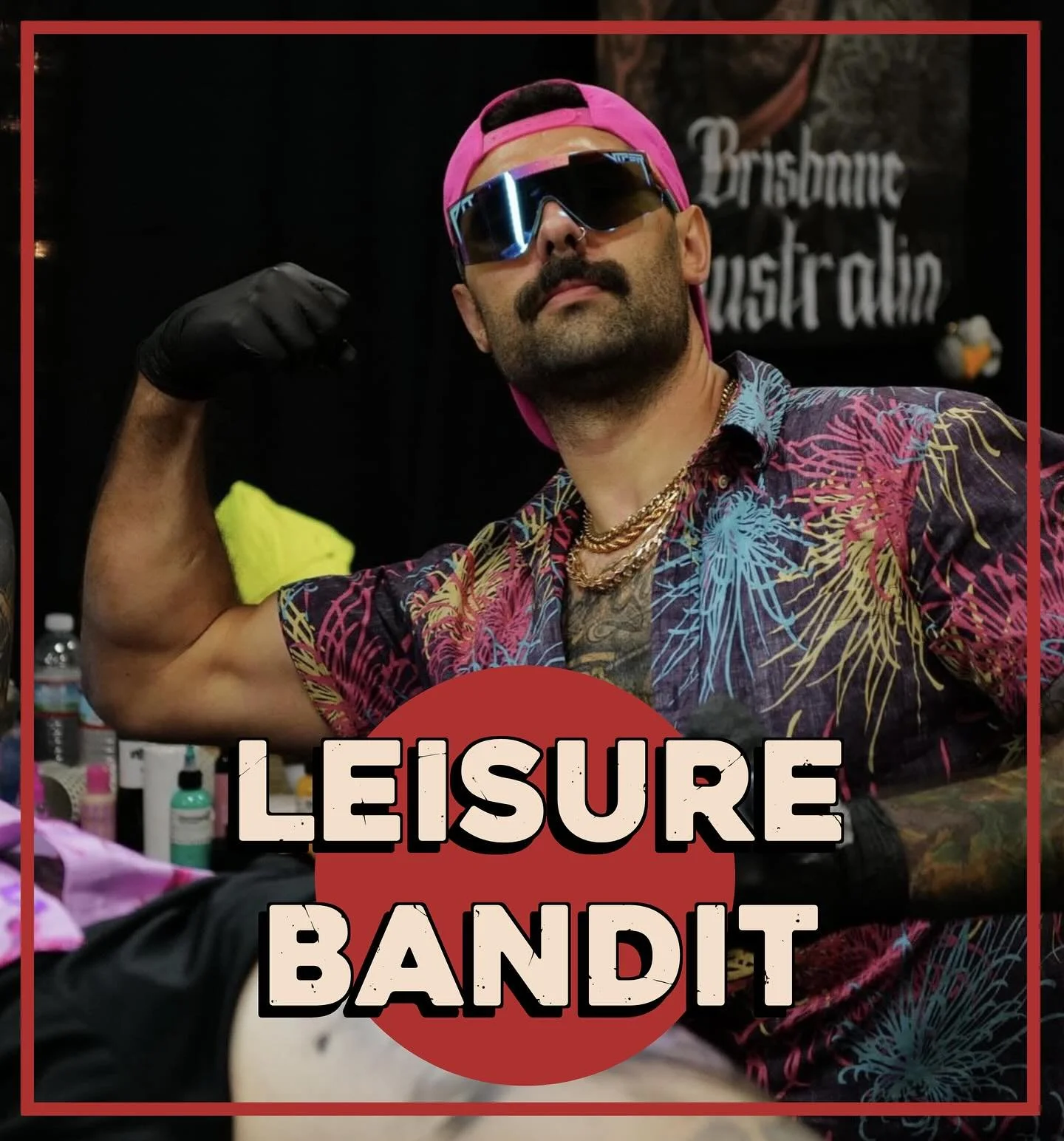 ⚡️🦅 GUEST ARTIST 🦅⚡️ We're honoured to be blessed with a visit by the one &amp; only @theleisurebandit between OCT 27th - NOV 1st! Please contact Brodie directly for all bookings &amp; enquiries.
 
Brodie specializes in his signature retro vaporwav