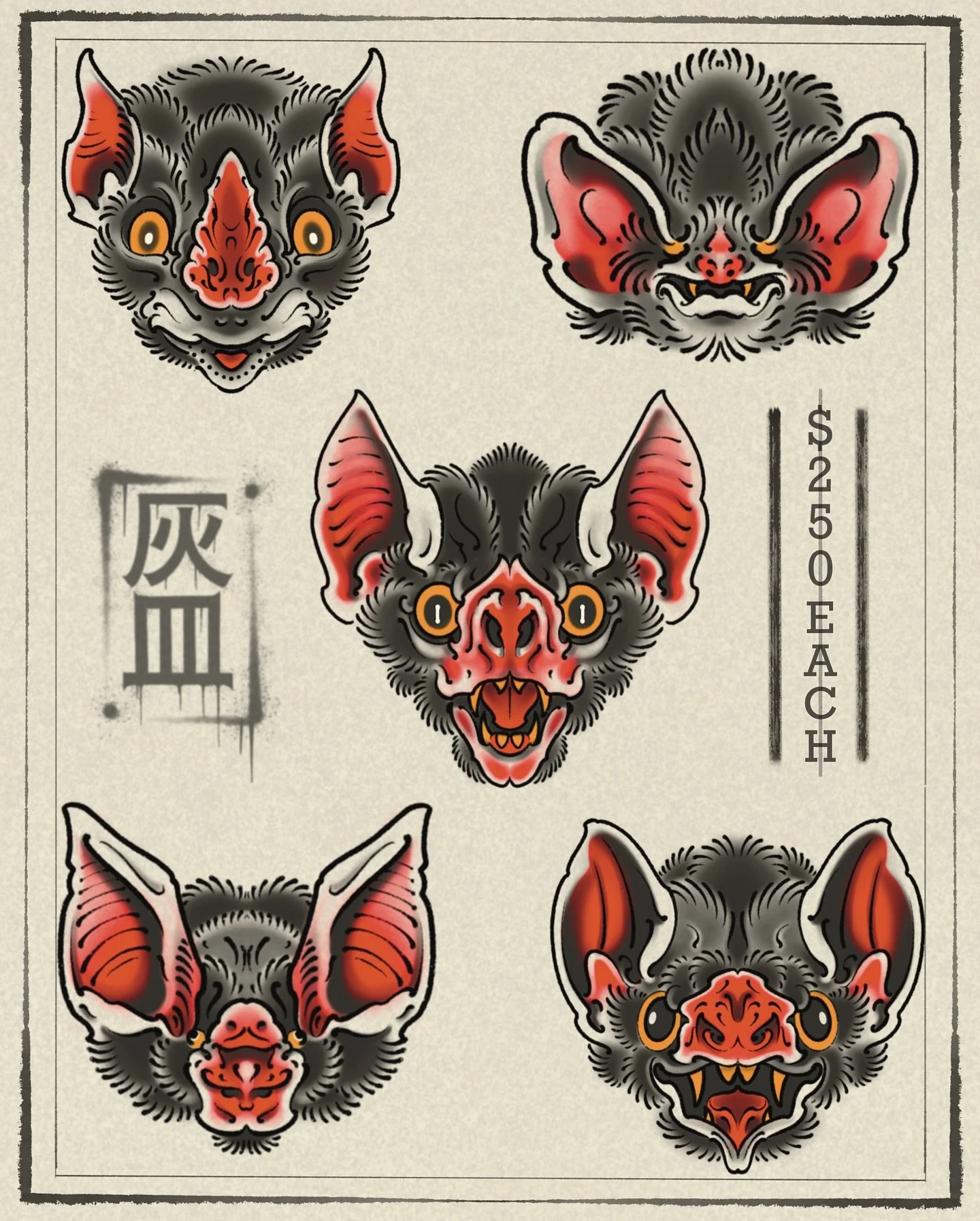 🦇Some trad bats available for Halloween, or whenever you feel like getting a trad bat tatted🦇

Available to be tattooed @savepoint_tattoo