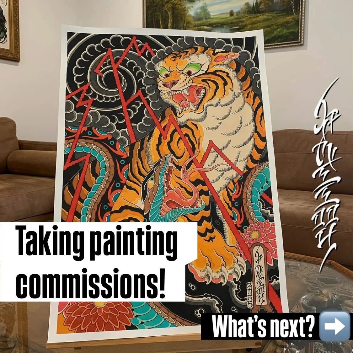 Taking commission paintings! 🖌️🔥 
Whether it&rsquo;s a present for Christmas or a gift to yourself 🖤
Let me know your ideas and get a quote today! 
Either DM @jamieeddyprints or email:
jamieeddybookings@gmail.com 
✌️ 
#painting #paintings #paint #