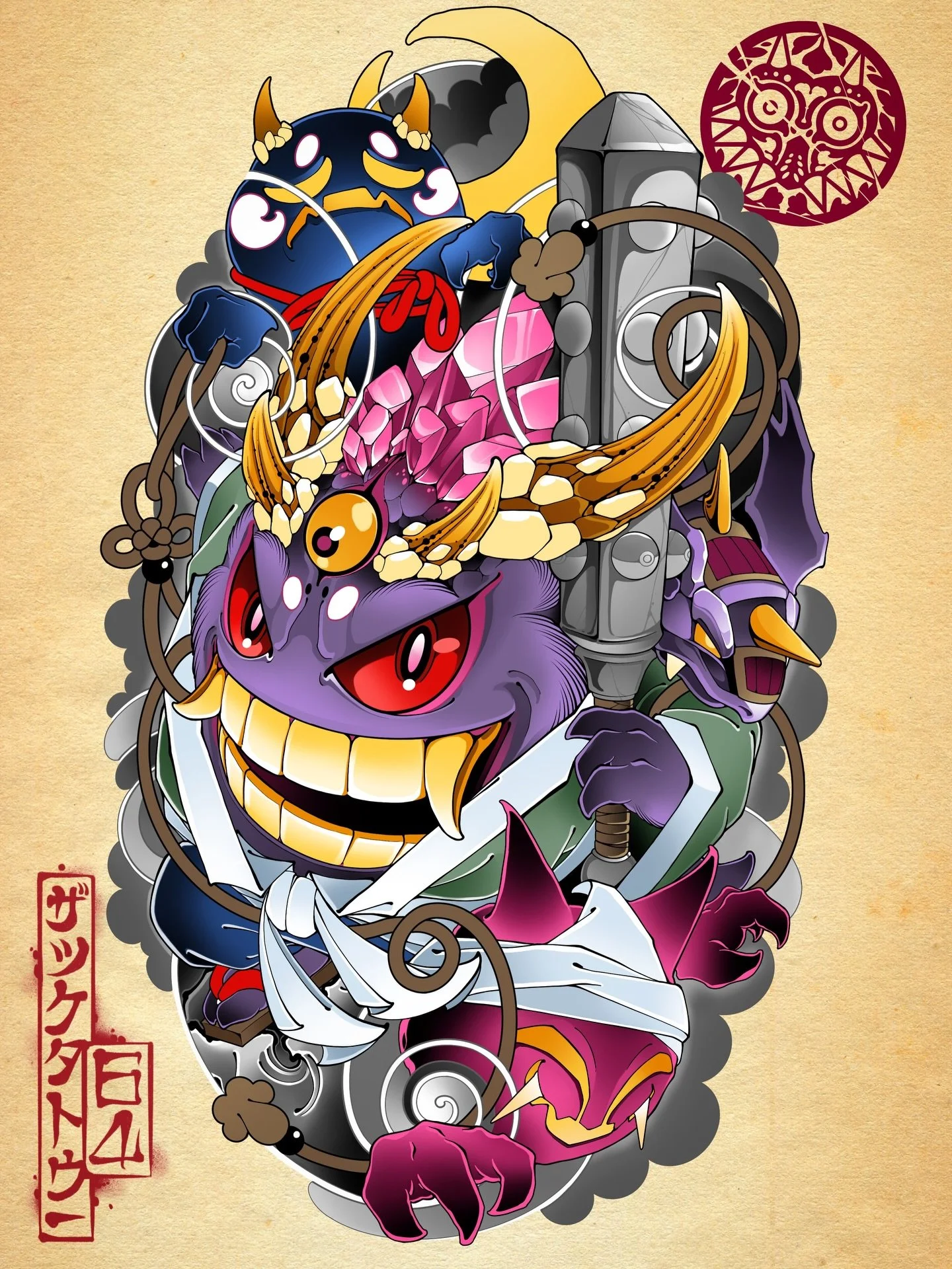 🌙 Gengar 🌙
New Flash available to be tattooed, thanks for looking!
.
.
.
.
#pokemon #gengar #brisbanetattoo #videogame #tattoo