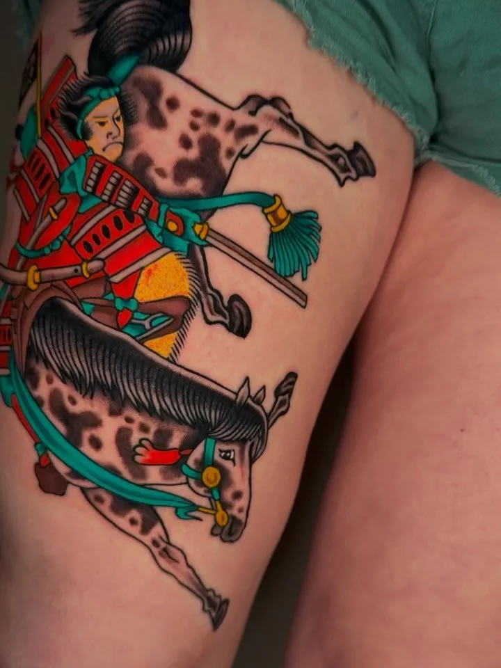 Warrior on horseback picked from my flash sheet. Keen to do some more like this one! Send through a message if you&rsquo;re curious about what it would cost/what is possible. Happy to answer any questions.