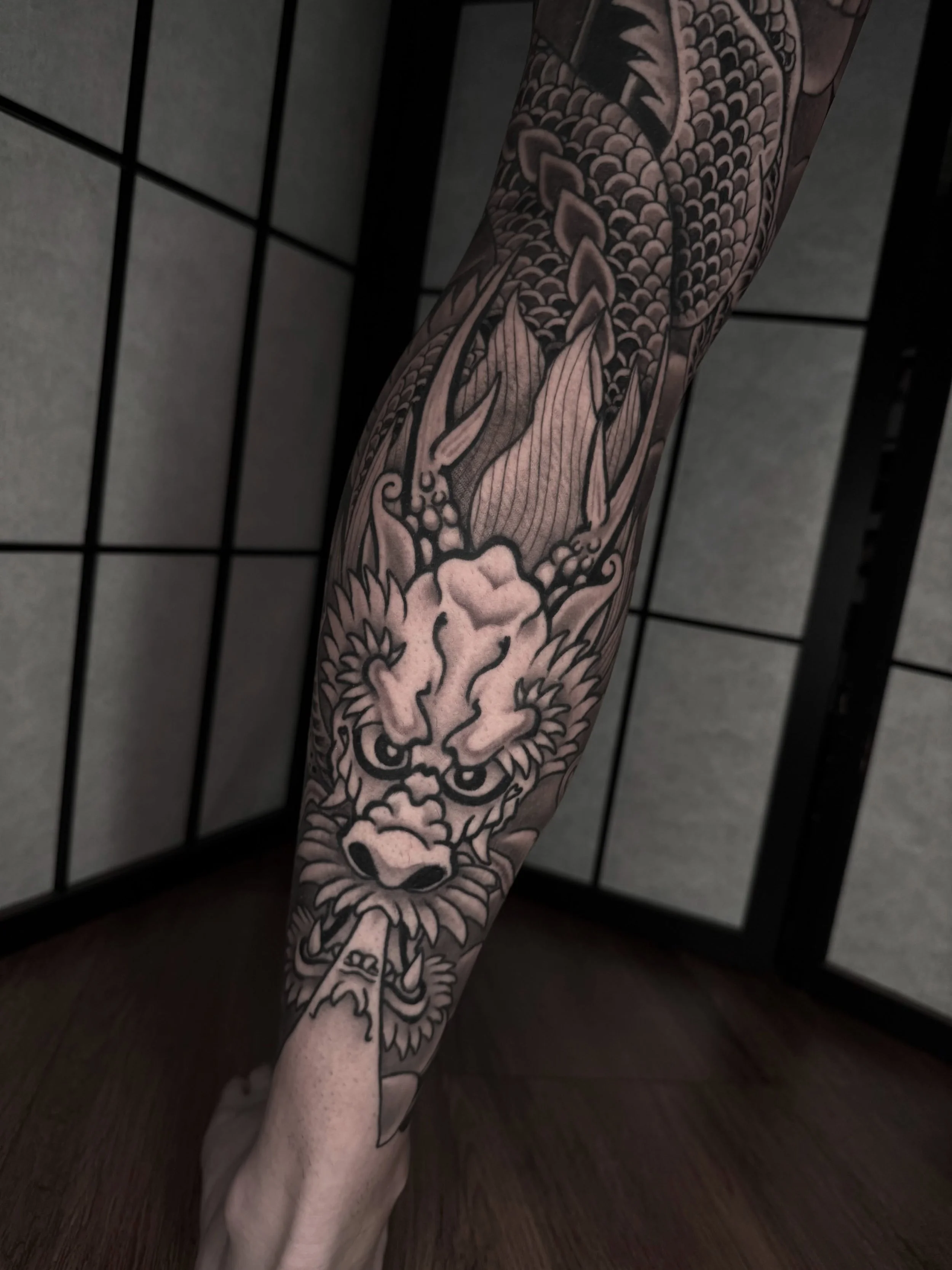 Had the chance to get some fully healed photos of this leg sleeve! I&rsquo;m taking on more projects big or small for November. Dm me or text/call 0494901390 to book! There&rsquo;s no such thing as a silly question 😁