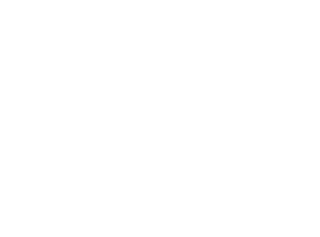 Abstraktes Symbol aus drei stilisierten Blättern in Schwarzweiß.