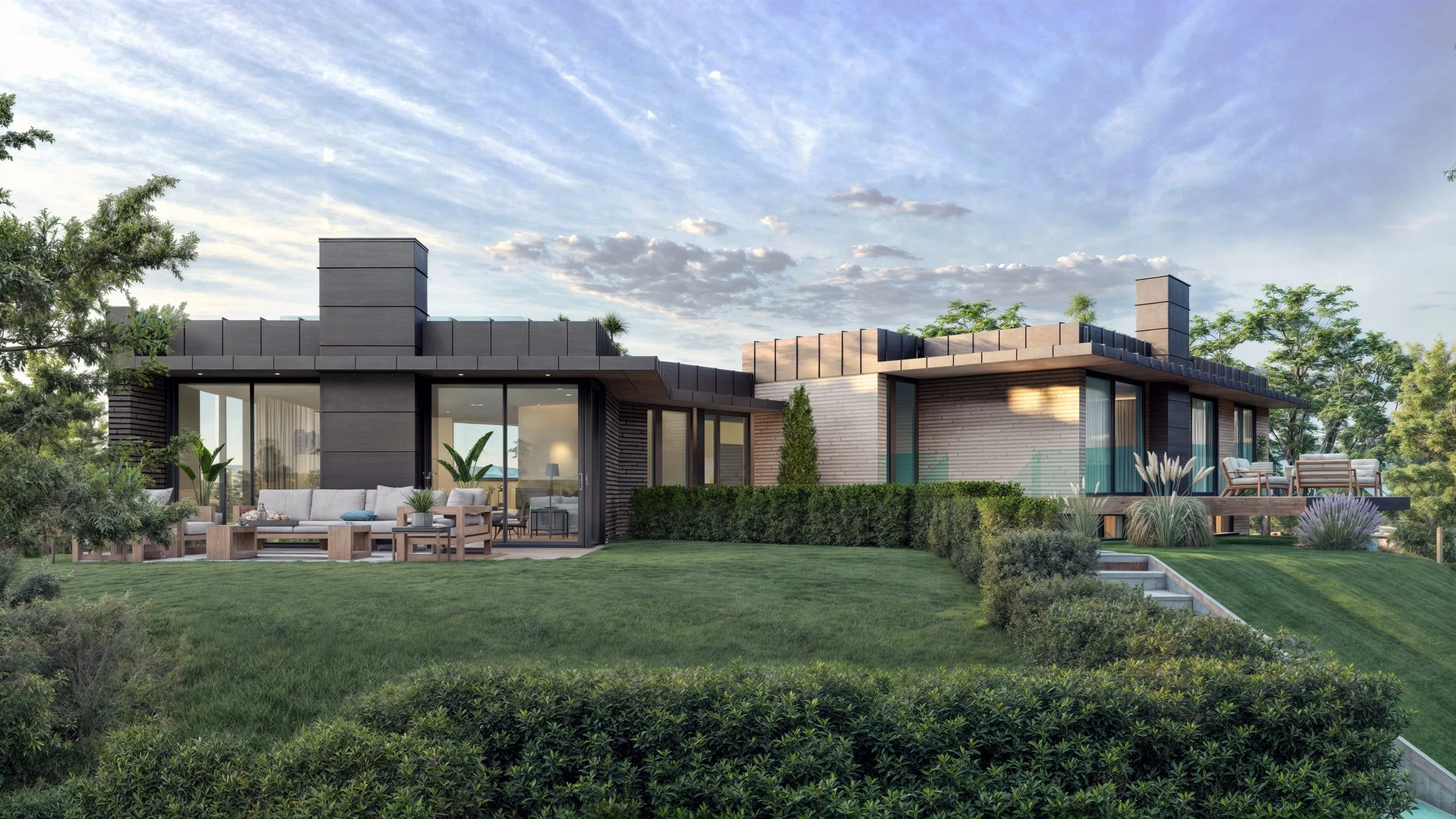 Villa ved Nesbru i Asker