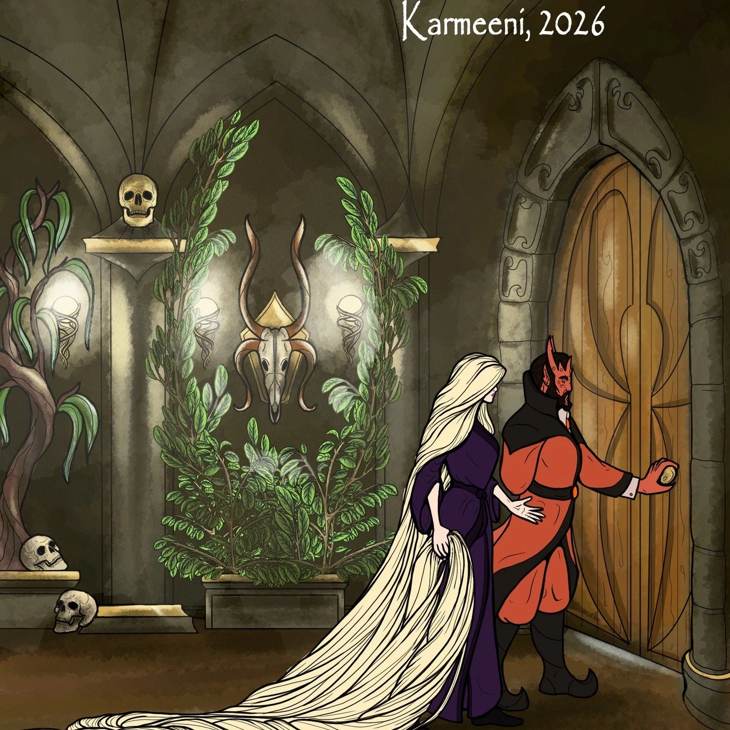 Been working hard on the backgrounds of the new chapter! Seri and Zorack only have flat colors for now, they will be more detailed later!

https://www.webtoons.com/en/canvas/untangled/list?title_no=1082423

#digitalart #fantasy #fantasyart #digitalpa