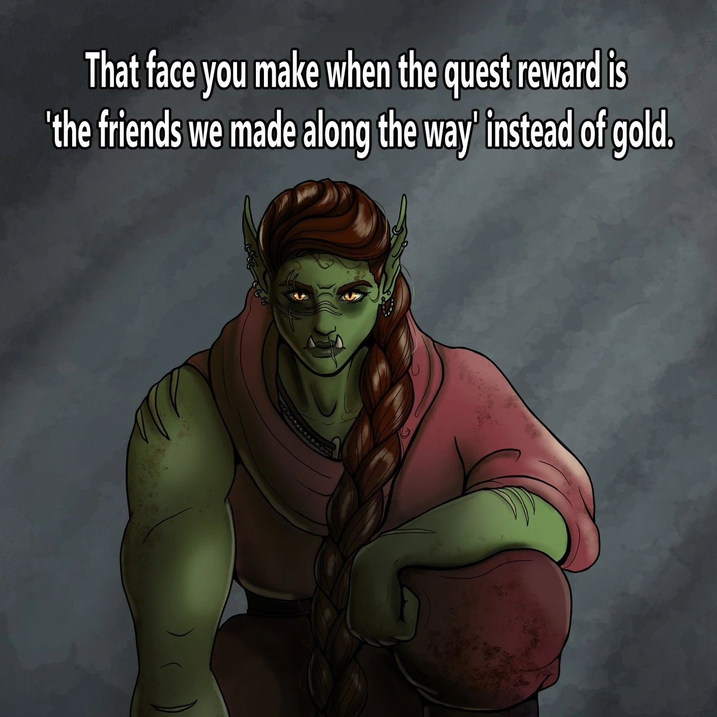 Especially when all your friends sacrificed themselves to get to the treasure...

https://www.webtoons.com/en/canvas/untangled/list?title_no=1082423

#digitalart #fantasy #fantasyart #digitalpanting #webtoons #webcomic #untangled