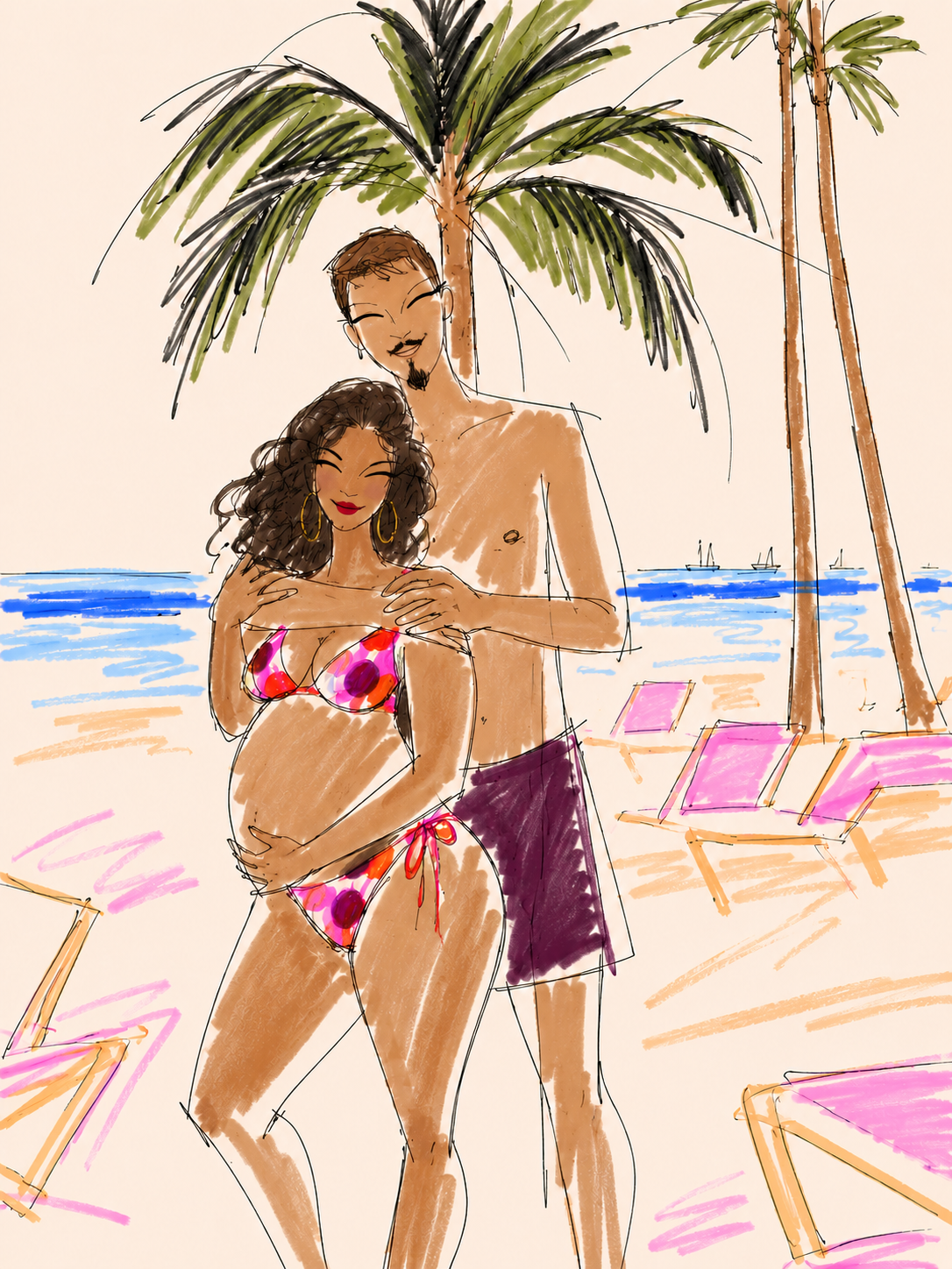 Swimwear Brands I Actually Wore on Our Babymoon