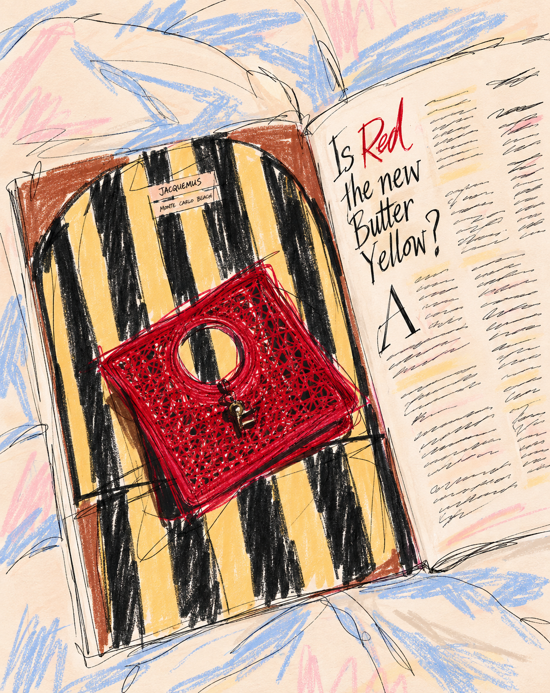 Is red the new butter yellow?