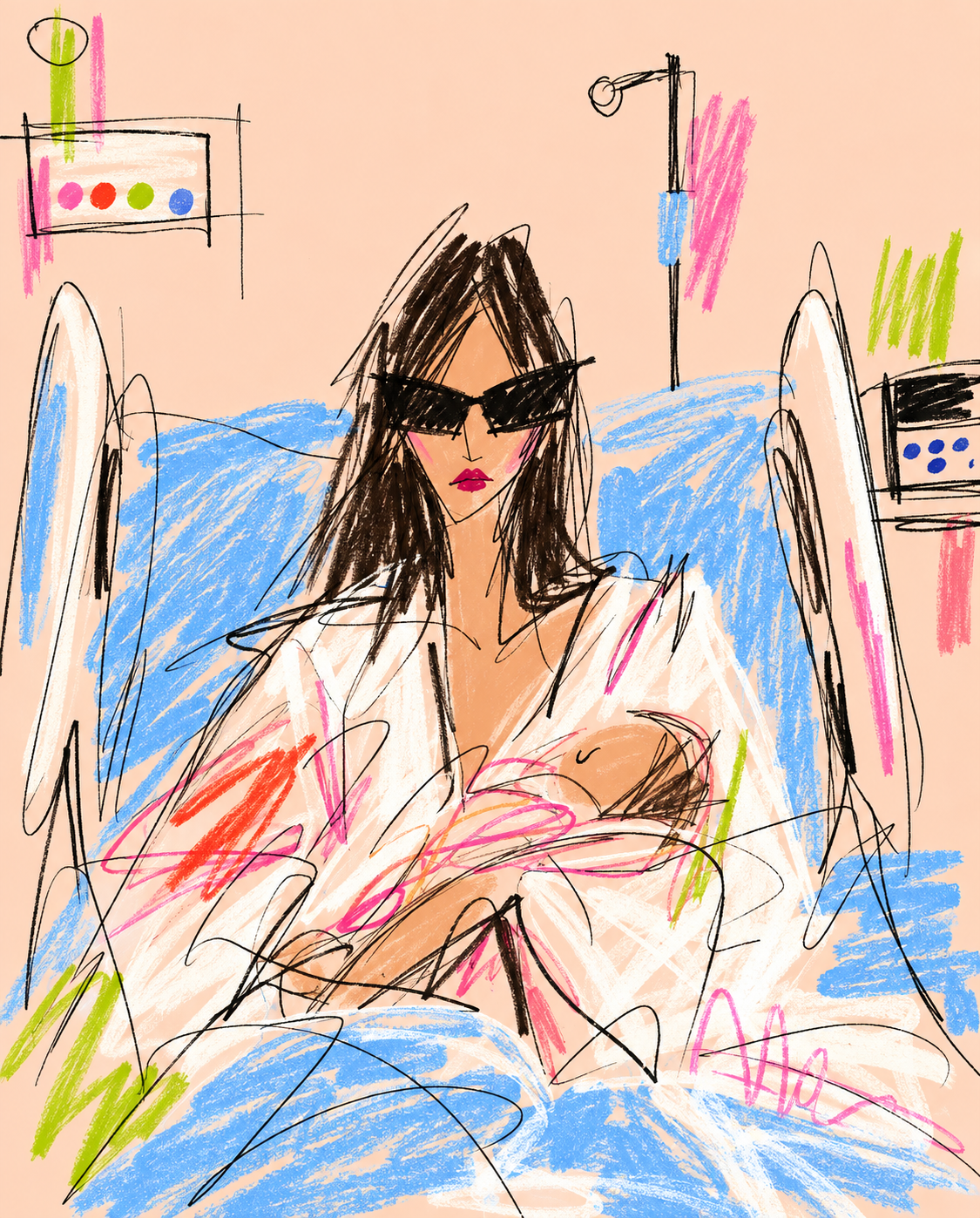 I want an influencer postpartum
