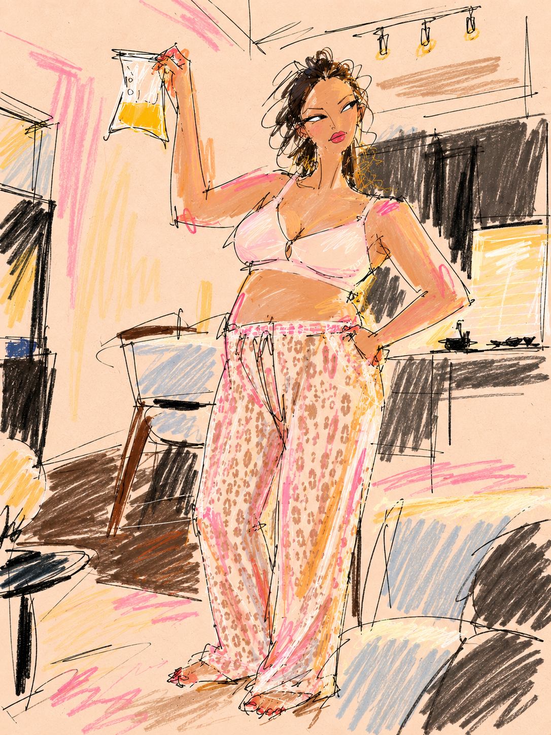 What postpartum engorgement taught me about angels