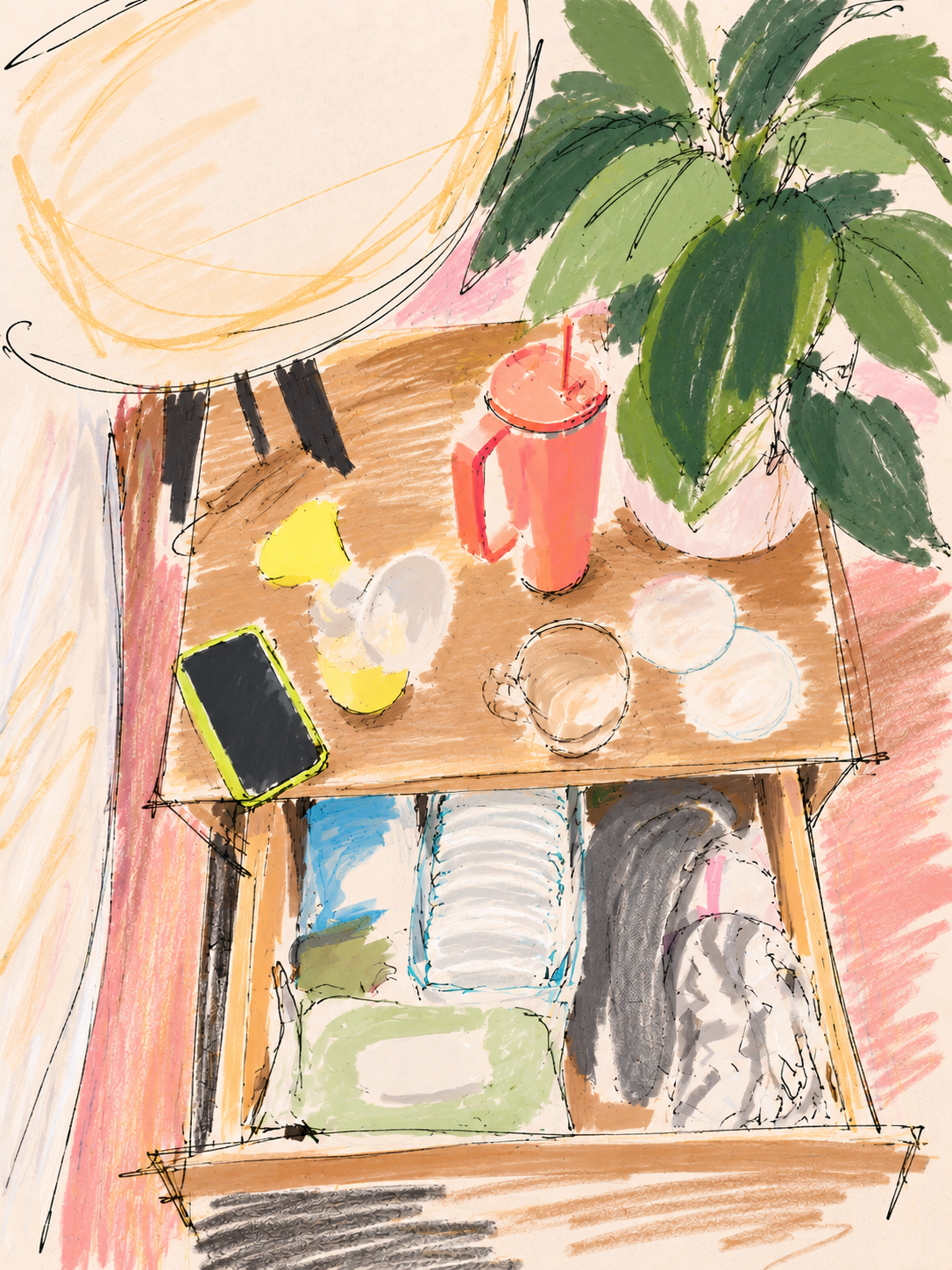 Bedside Manner: What’s Really in My Bedside Table (Newborn Edition)
