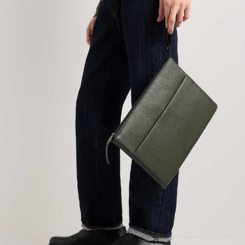 Quince Excursion Italian Leather Tech Folio