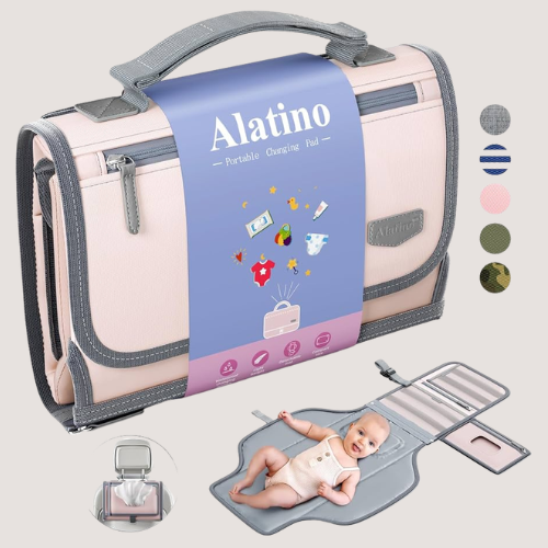 Alatino Portable Diaper Changing Pad