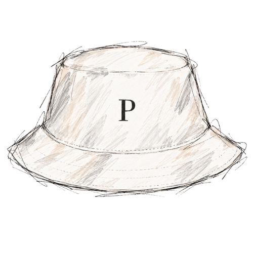 Prose Club Bucket Hat White