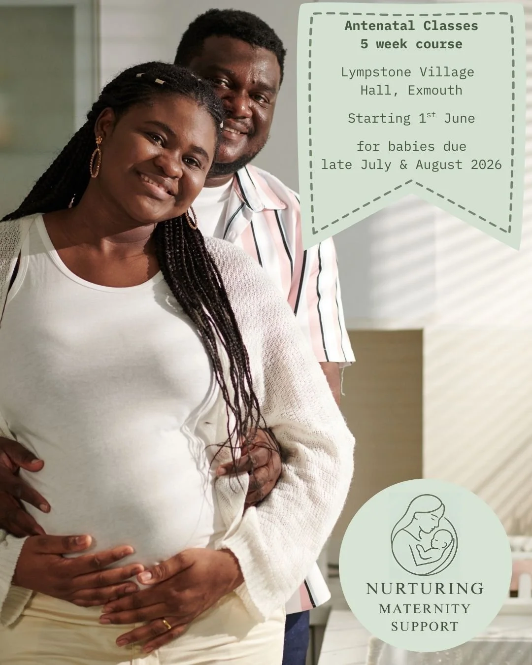 Antenatal Class - Lympstone Village Hall, Exmouth - June 2026