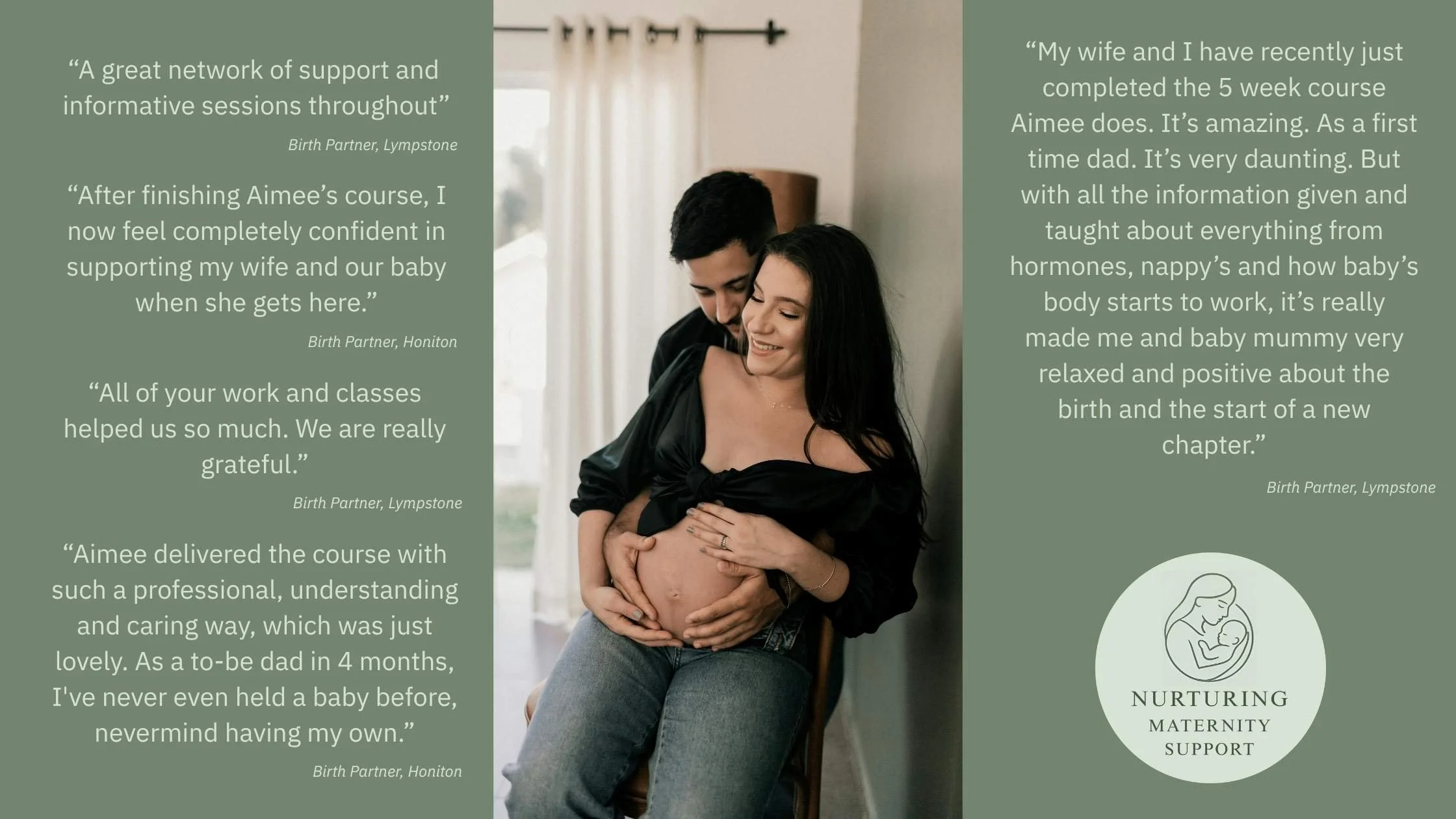 Feedback from different birth partners
