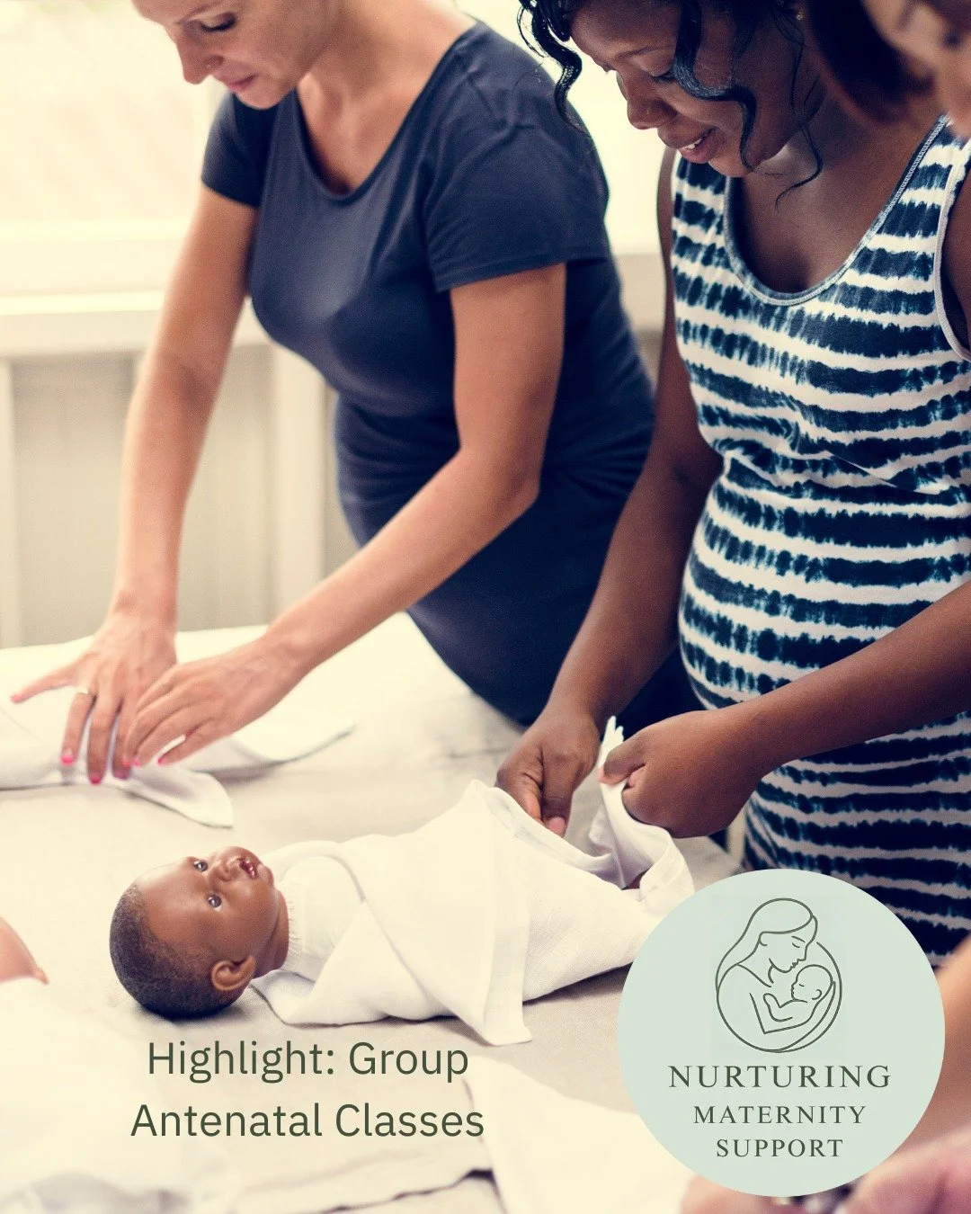 🌸 Highlight: Group Antenatal Classes 🌸

Join our friendly, supportive group antenatal classes &mdash; designed to help you feel informed, confident, and connected as you prepare for birth and early parenthood. 🌿✨

Each course includes:
💜 Expert-l