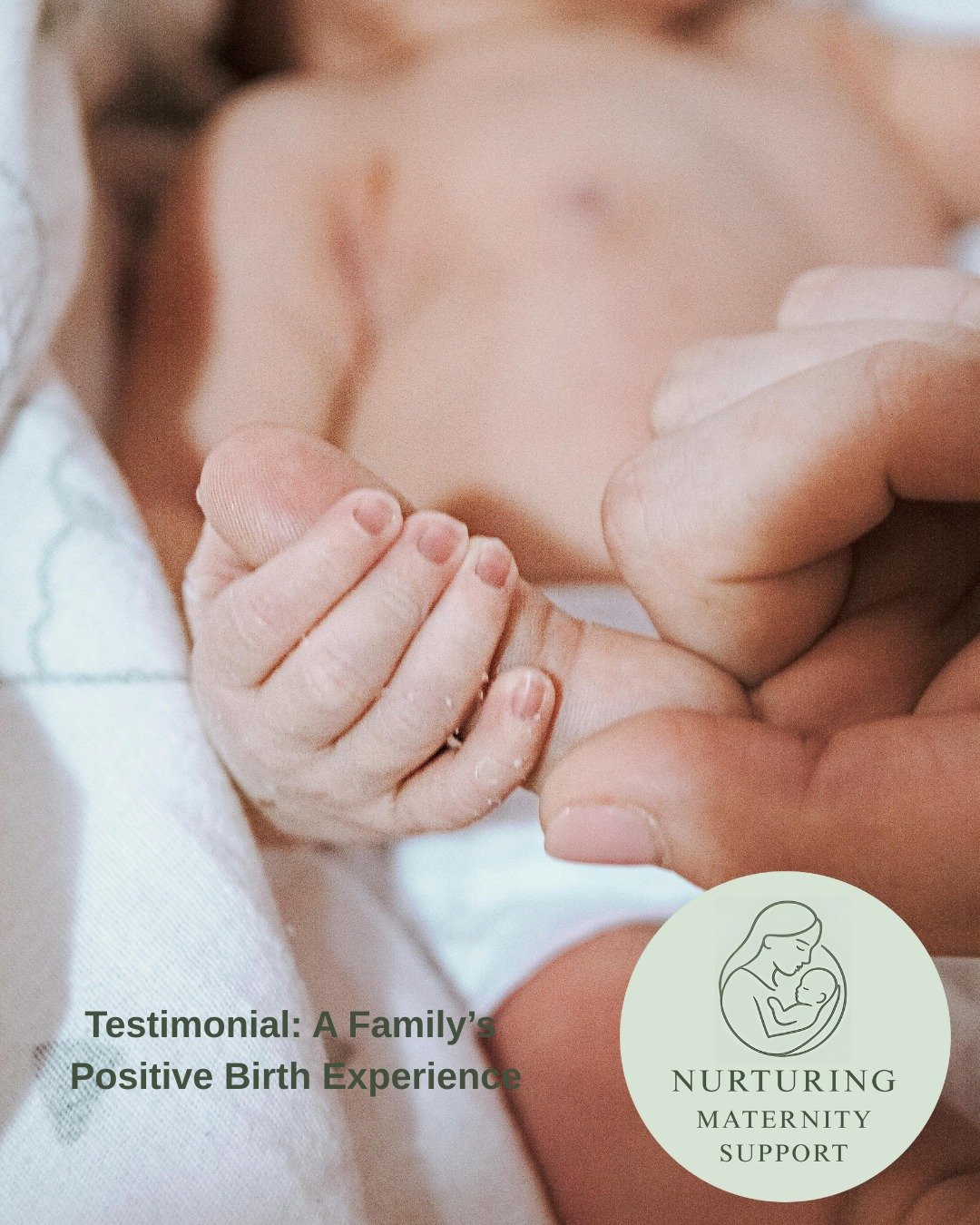 Testimonial: A Family&rsquo;s Positive Birth Experience

I&rsquo;m always so grateful when families take the time to share their experiences &mdash; and reading your kind words truly means the world. 💜

One recent family described feeling calm, info