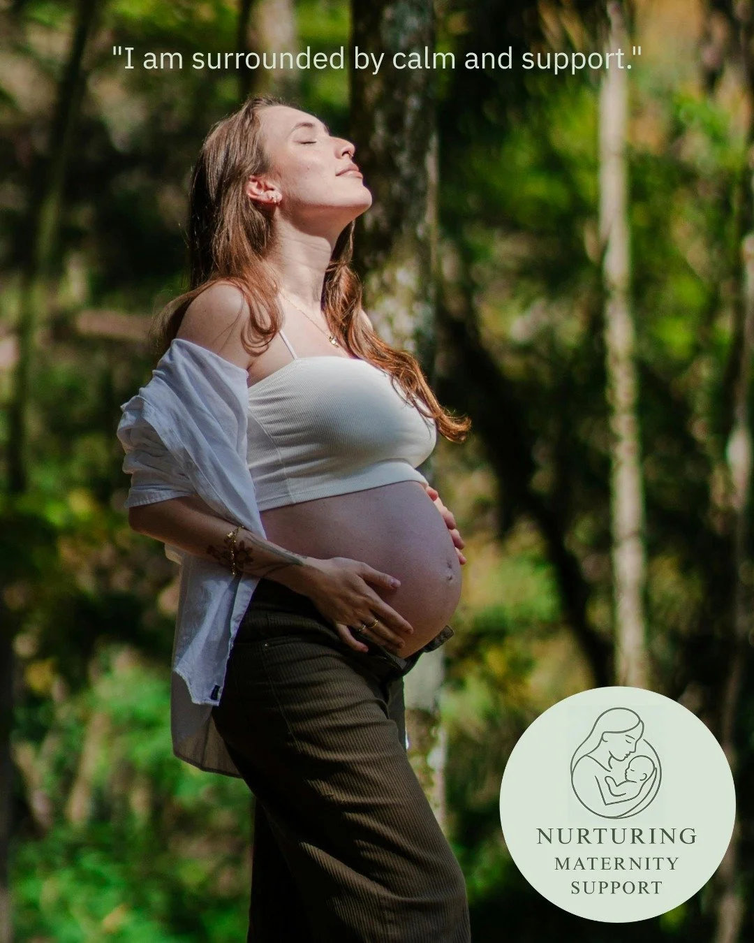🌸 Birth Affirmation of the Week 🌸

"I am surrounded by calm and support." 💜

As you move through pregnancy and prepare for birth, remind yourself that you are not alone. Support can come from your partner, your care team, your family, an