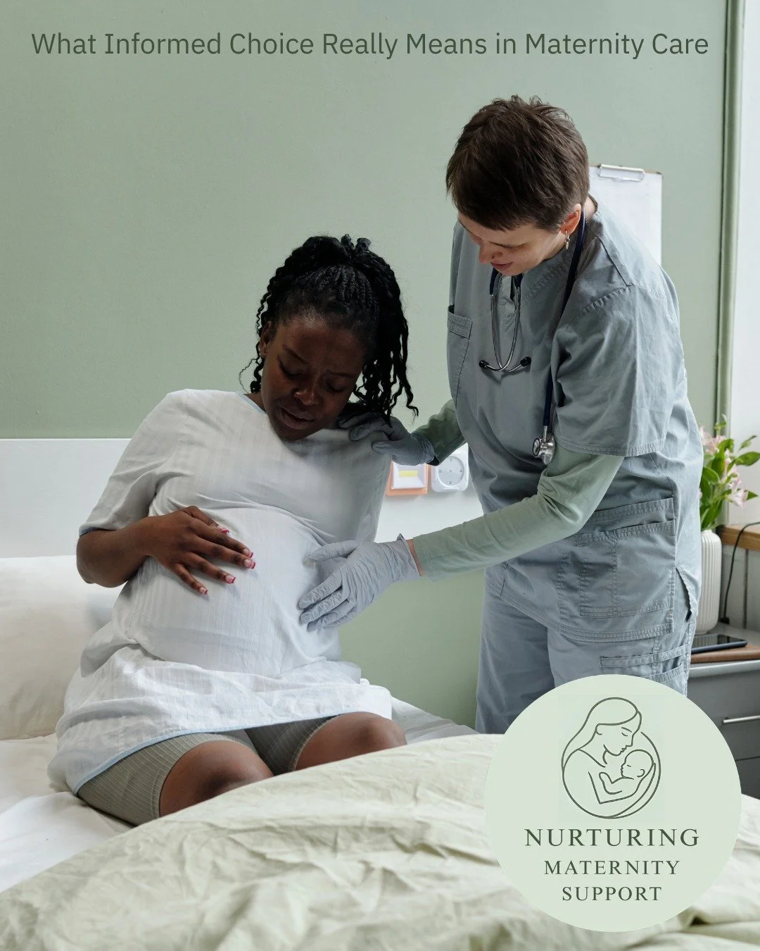 What Informed Choice Really Means in Maternity Care

In maternity care, informed choice is about having the knowledge, support, and space to make decisions that feel right for you and your baby. 💜

It means being given clear, balanced information ab