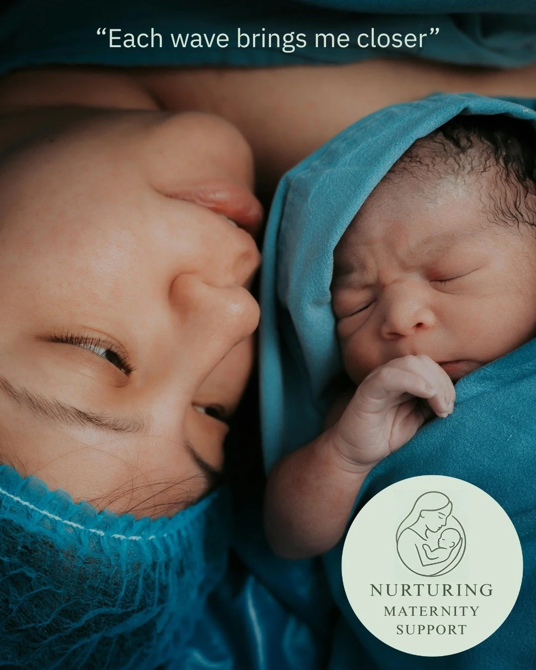 🌸 Birth Affirmation of the Week 🌸

"Each wave brings me closer." 💜

During labour, each contraction is part of the journey that brings you nearer to meeting your baby. Rather than something to fight against, each wave is your body workin