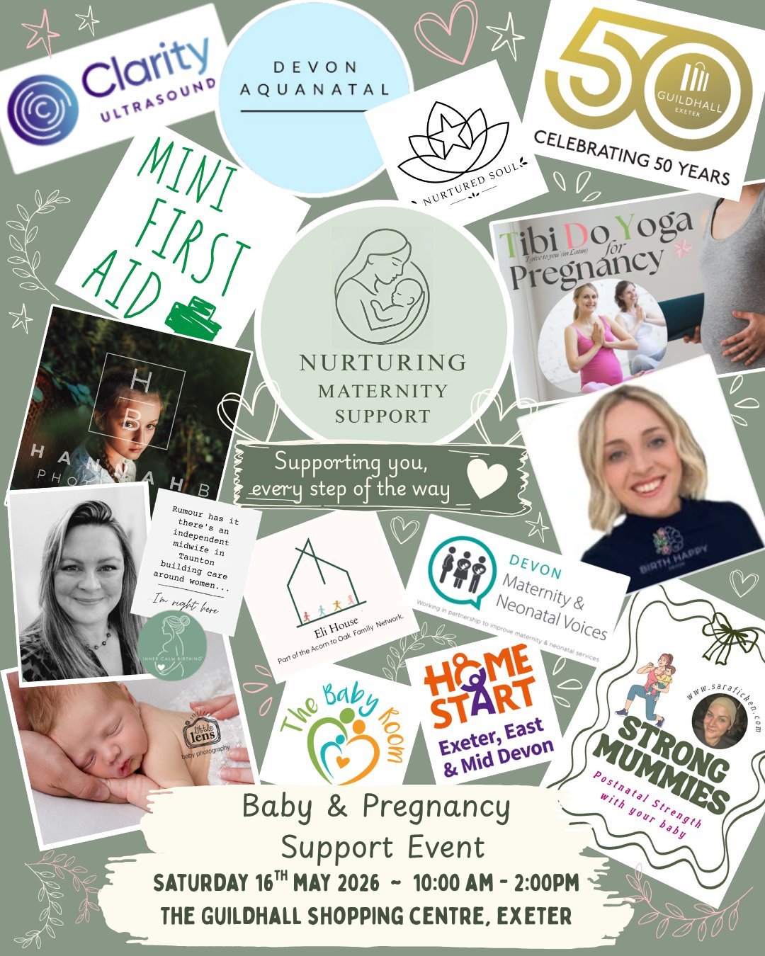 Planning something for parents in Exeter 💛

If you&rsquo;re pregnant or have a little one, this is such a nice opportunity to come and explore what support is available locally &mdash; all in one place.

You don&rsquo;t need to book, and there&rsquo