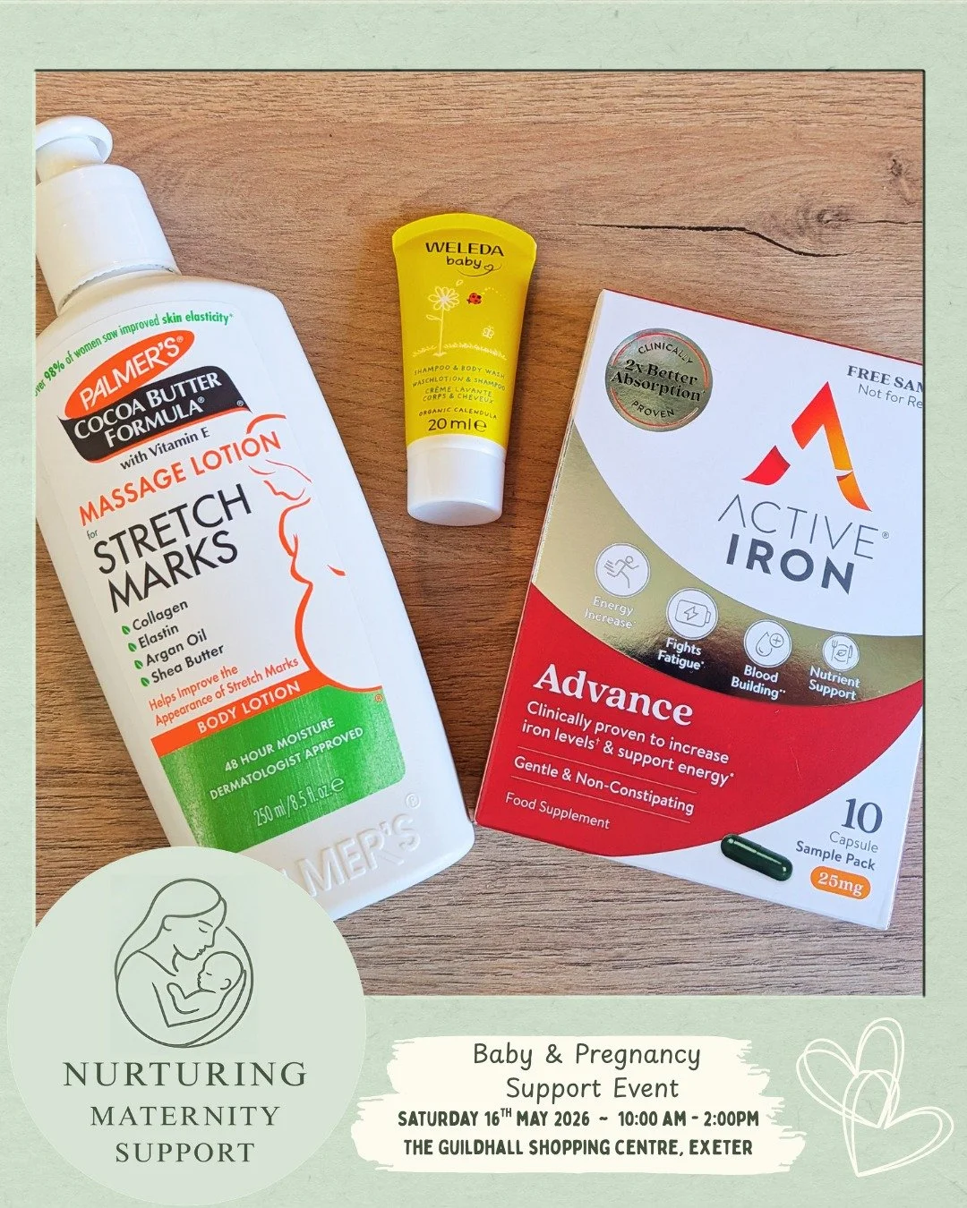 A little look at what you&rsquo;ll actually find in our goody bags 👀🎁

We&rsquo;ve started putting everything together and I&rsquo;m so excited to share a few of the items that will be included&hellip;

✨ Palmers &ndash; full sized stretch mark mas