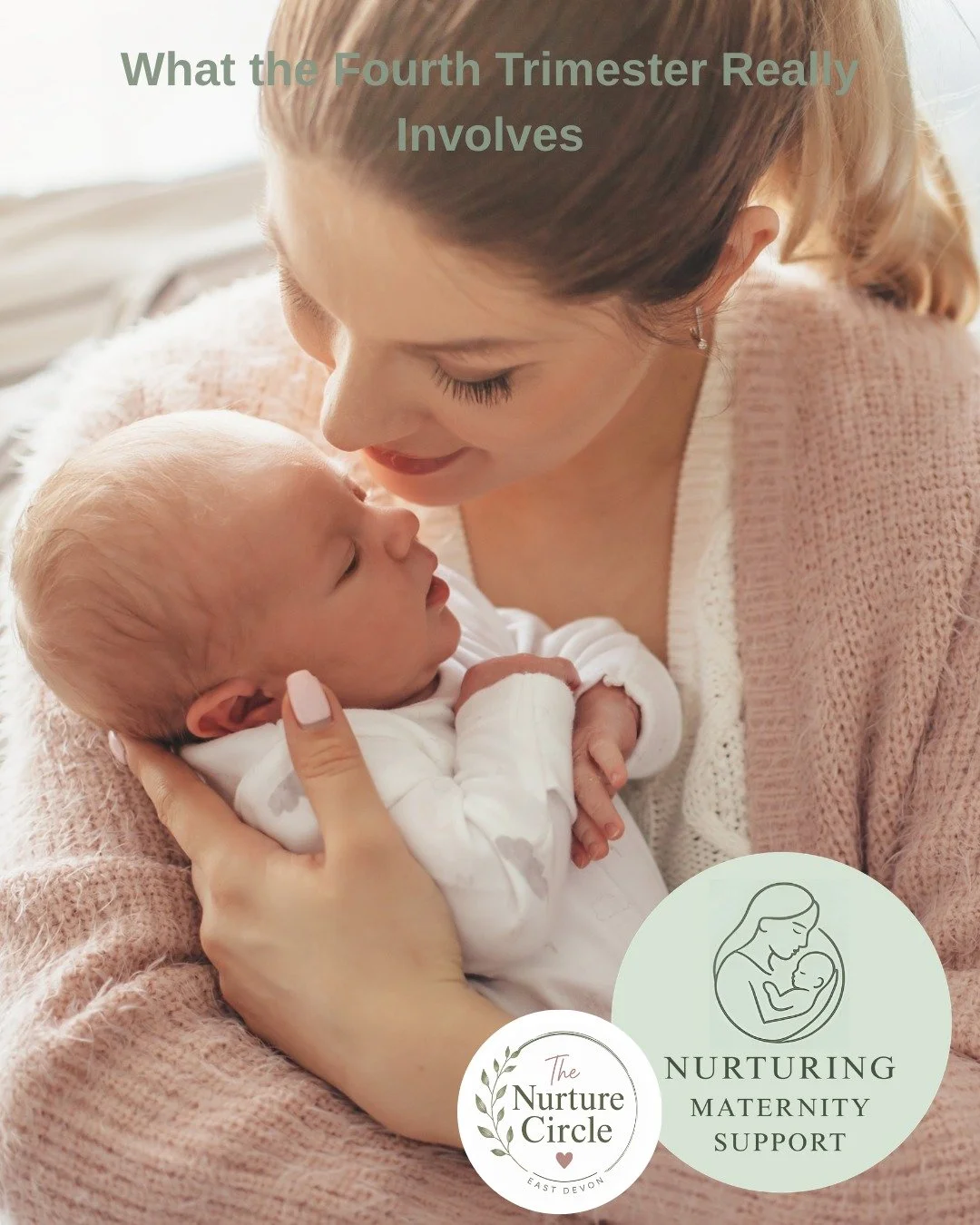 🌸 What the Fourth Trimester Really Involves 🌸

The term "fourth trimester" is often used to describe the first 12 weeks after birth &mdash; a time of huge adjustment for both parents and babies. 💜

While much of pregnancy focuses on prep
