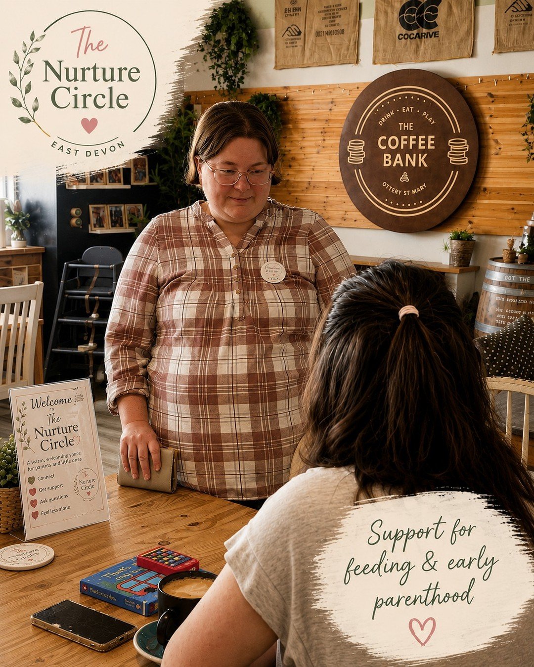 🤍 Another lovely morning at The Nurture Circle 🤍

Yesterday I spent the morning supporting local parents with feeding questions, offering reassurance and helping them work through some of the challenges that can come with early parenthood.

The Nur
